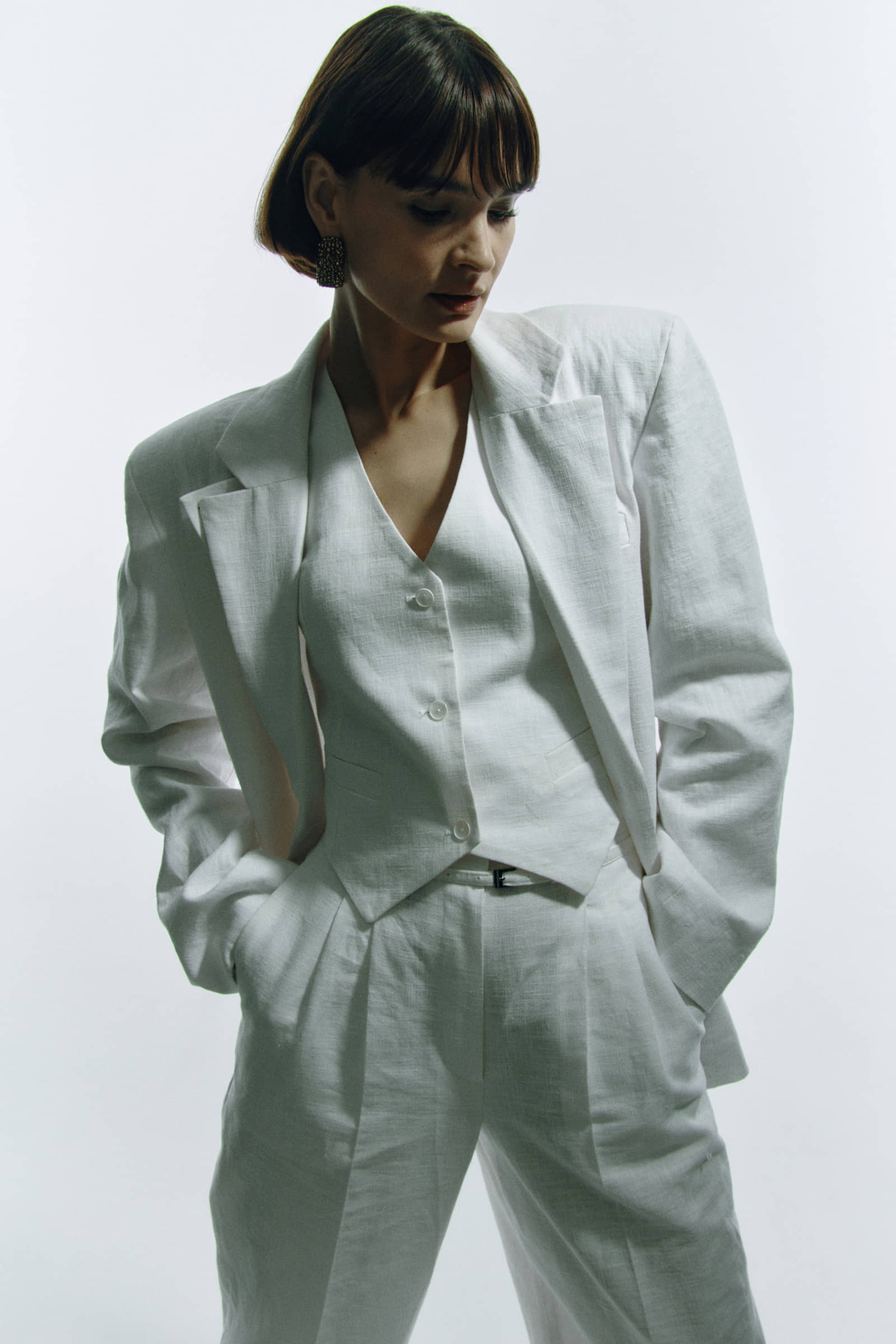 Seashell Whisper blazer made by Wiktoria Frankowska