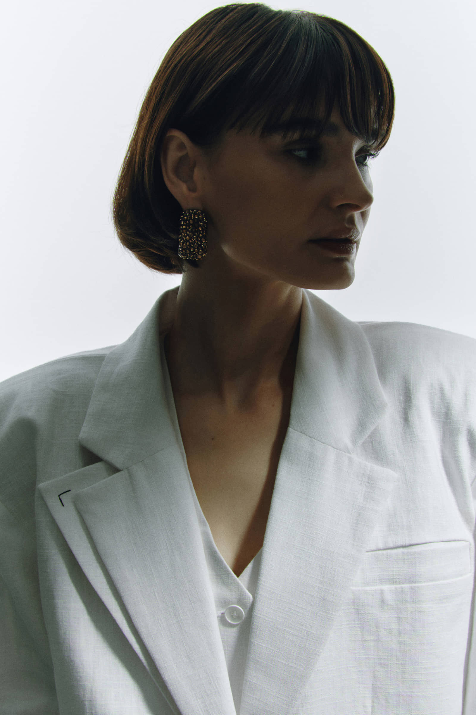 Seashell Whisper blazer made by Wiktoria Frankowska