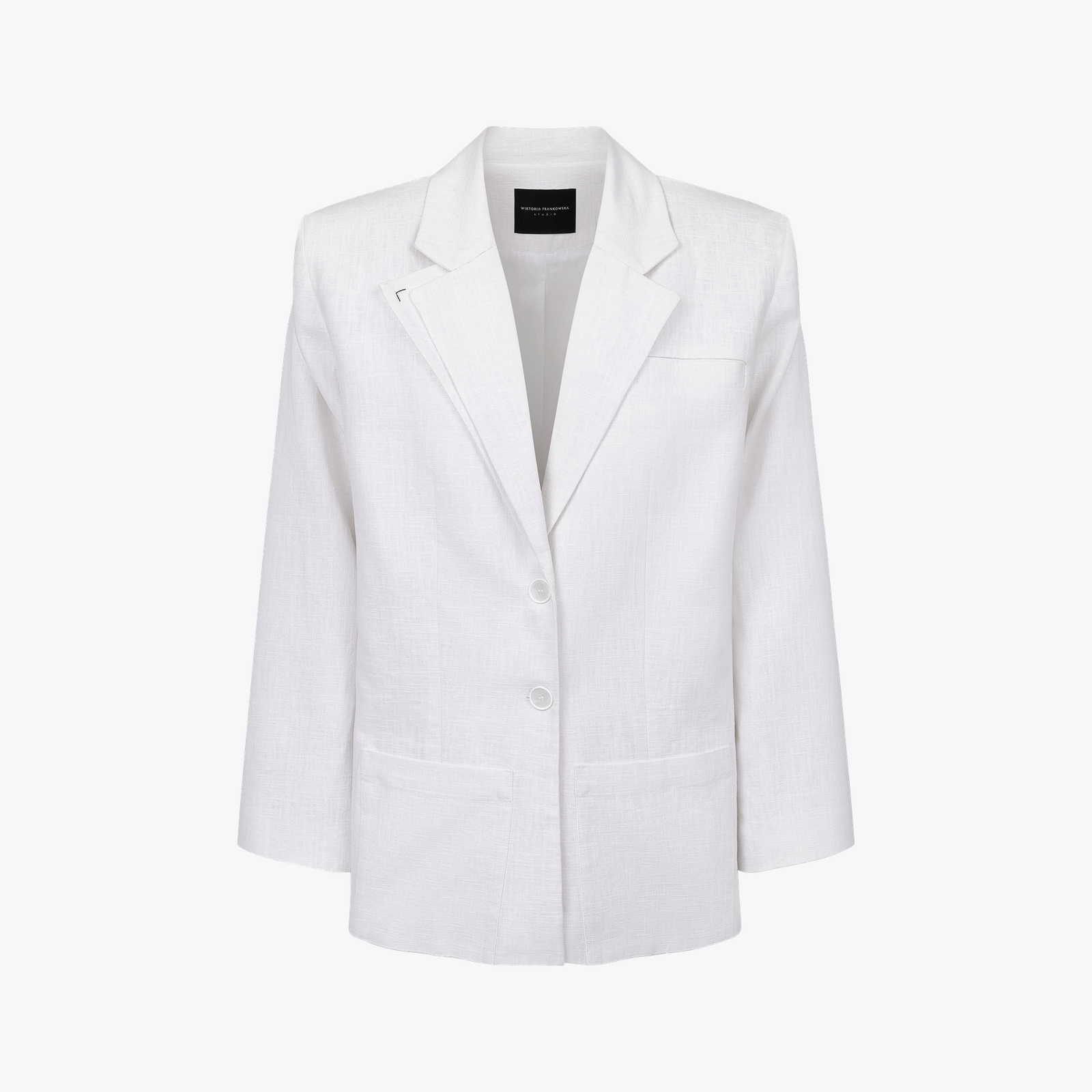 Seashell Whisper blazer made by Wiktoria Frankowska