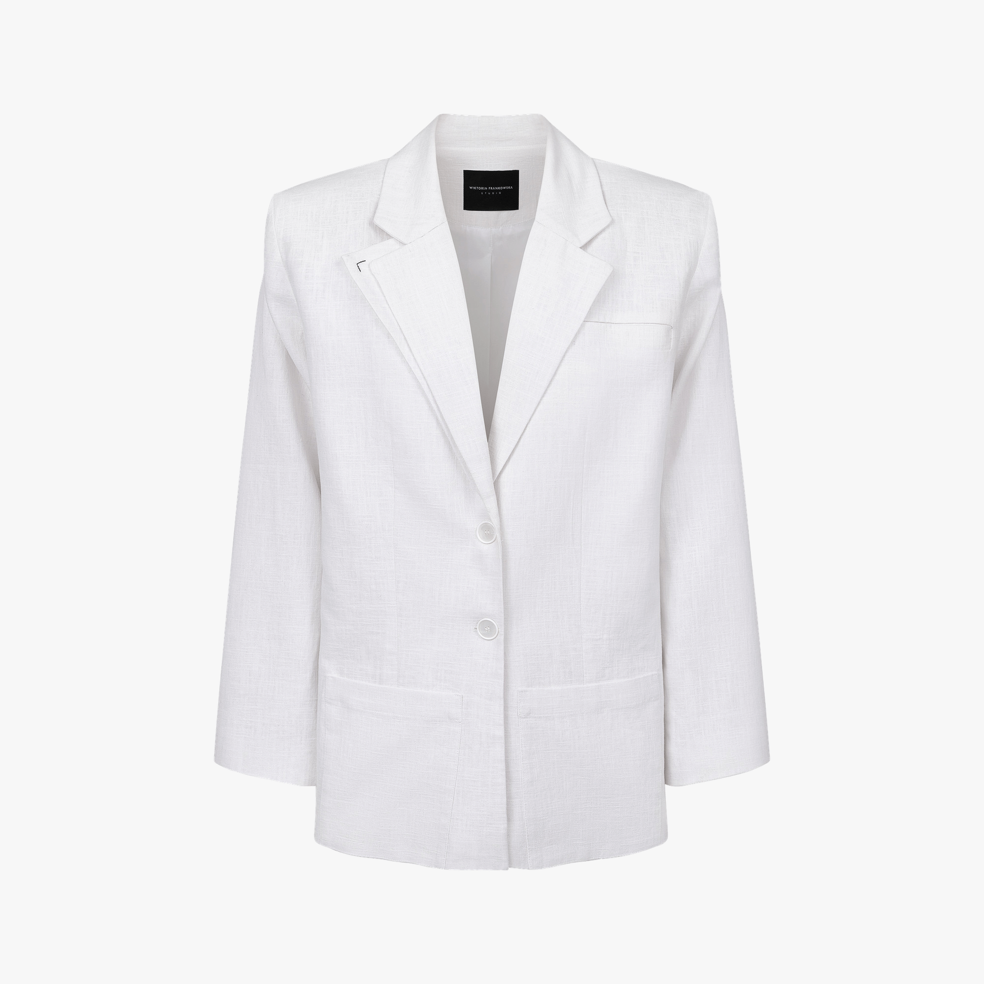 Seashell Whisper blazer made by Wiktoria Frankowska