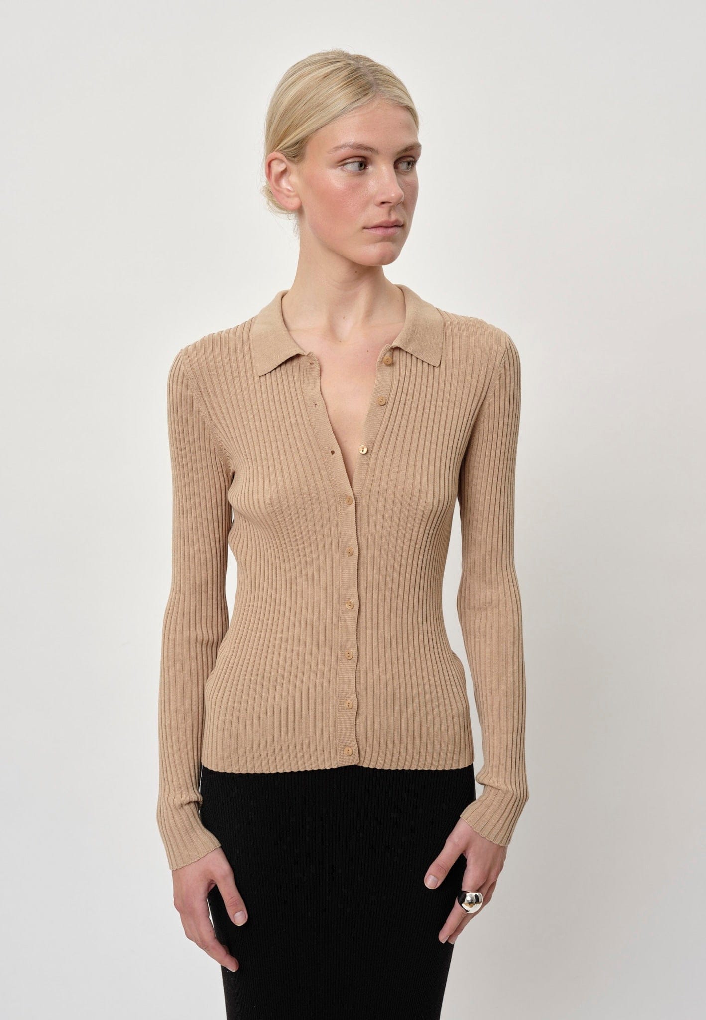 Turner Knit Cardigan - Creme made by HERSKIND