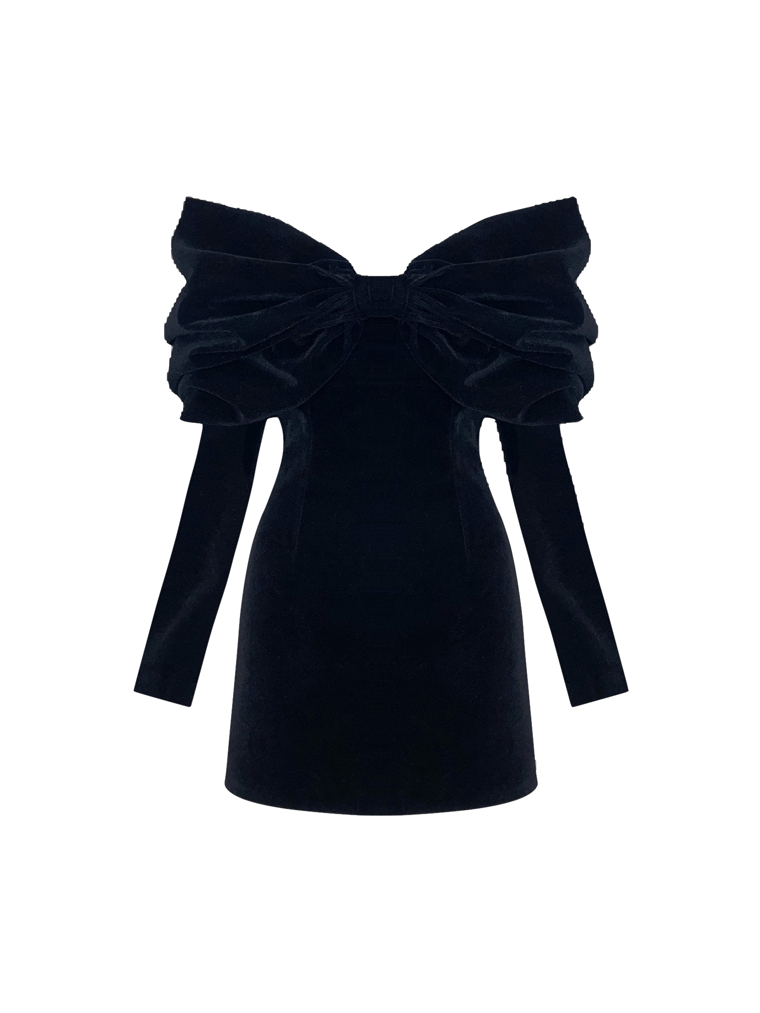 Lavinya Velvet Dress - Black made by Gigii's