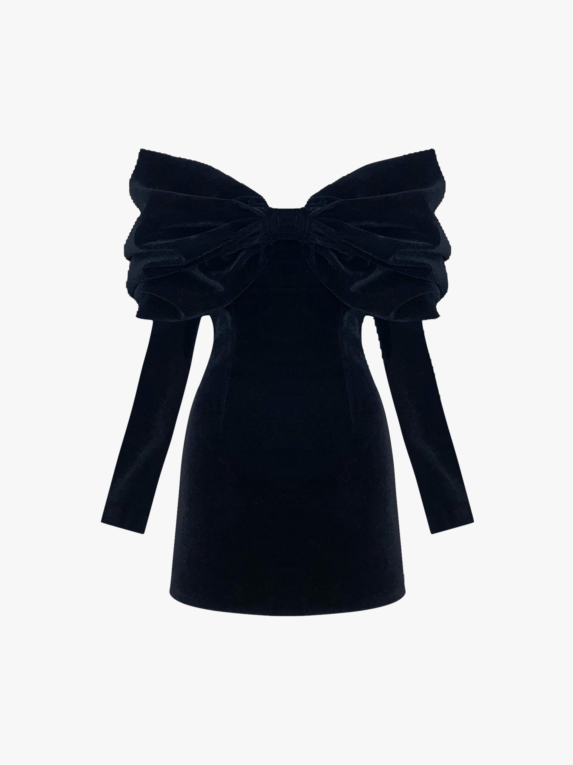 Lavinya Velvet Dress - Black made by Gigii's