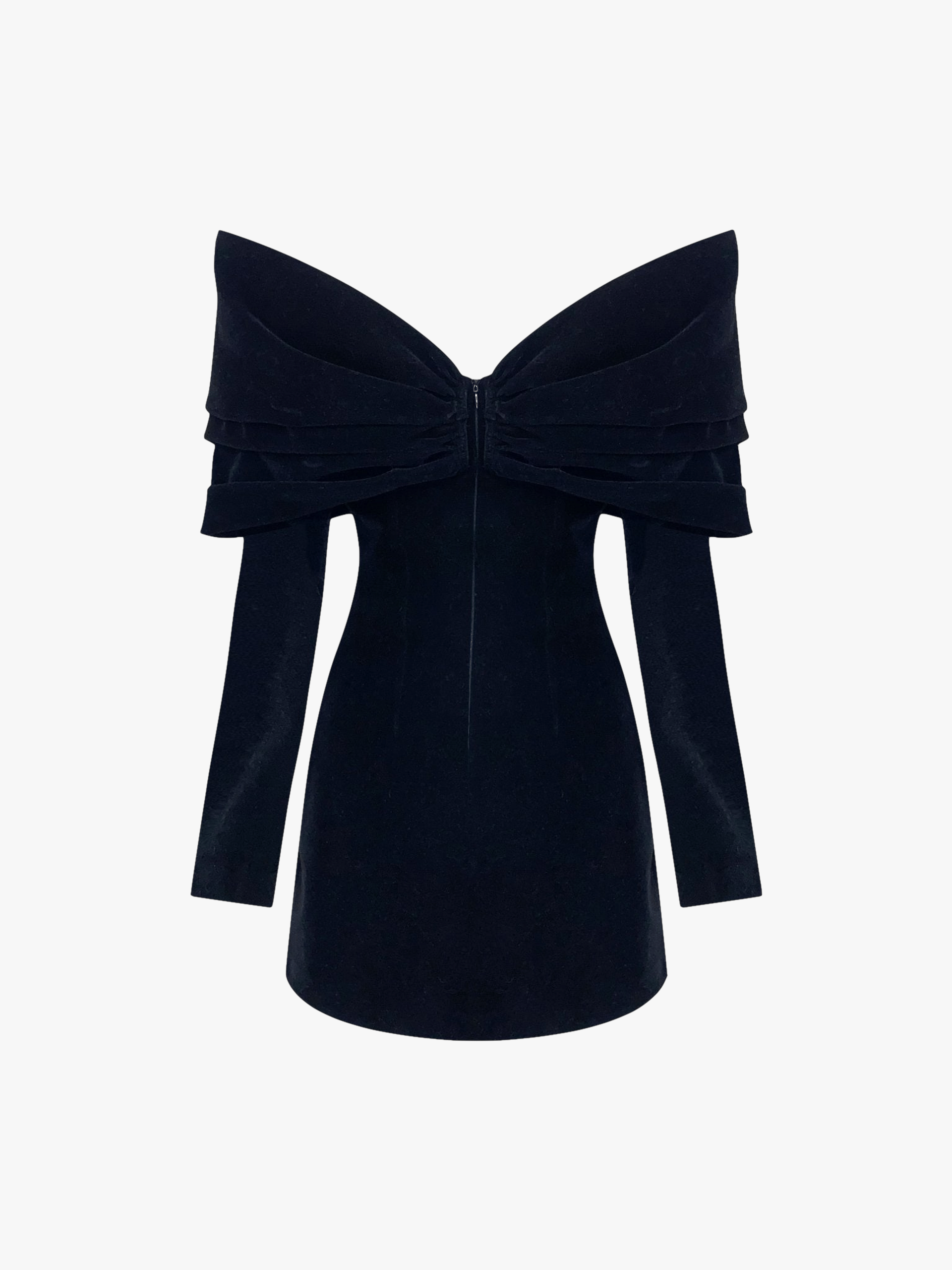 Lavinya Velvet Dress - Black made by Gigii's