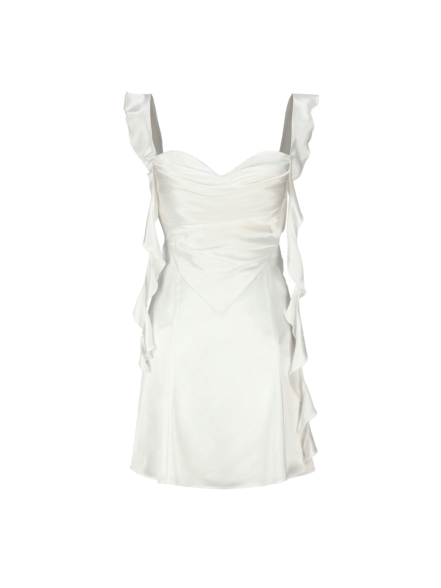 Karina Dress (White) made by Nana Jacqueline