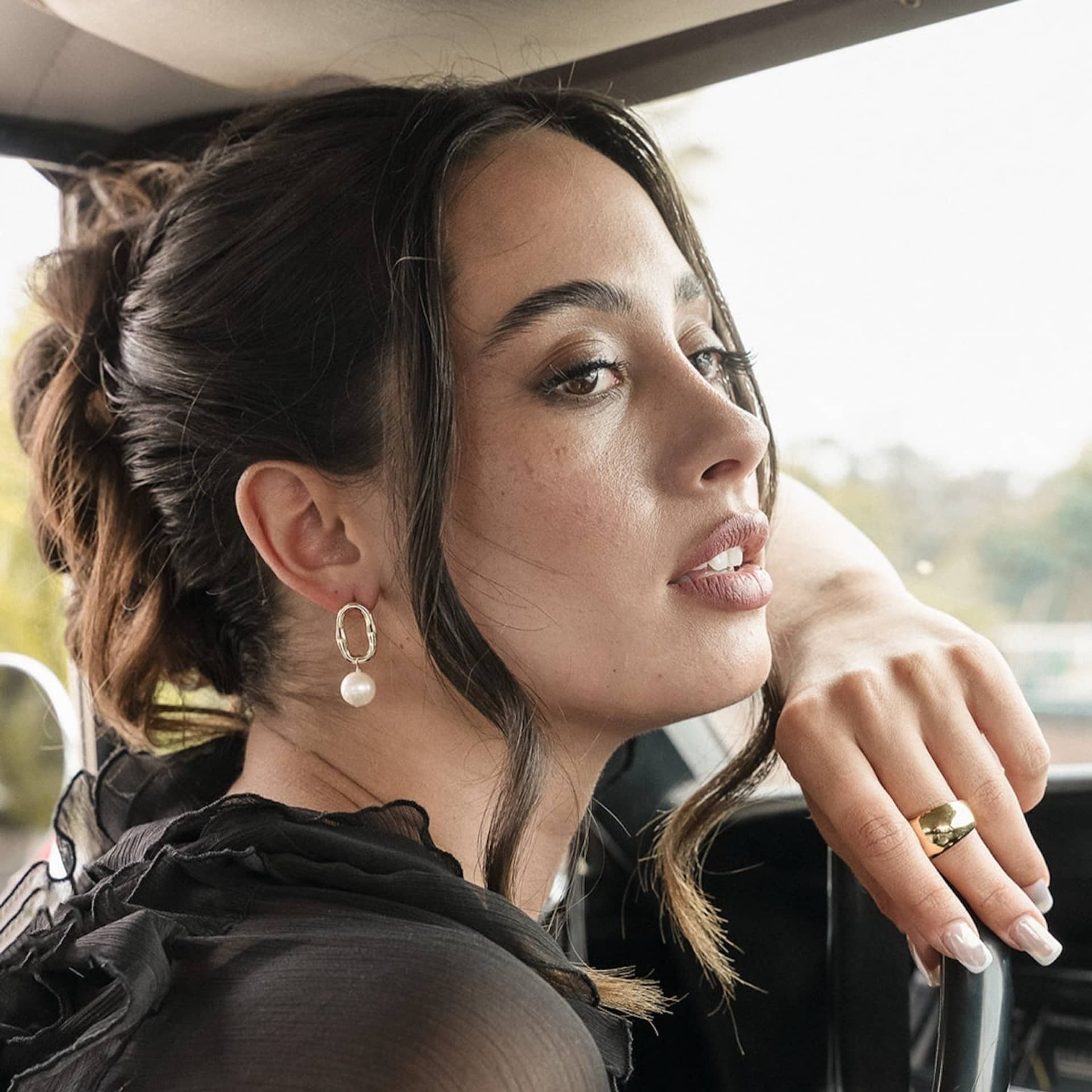 SORRENTO EARRINGS made by Zepplin The Label