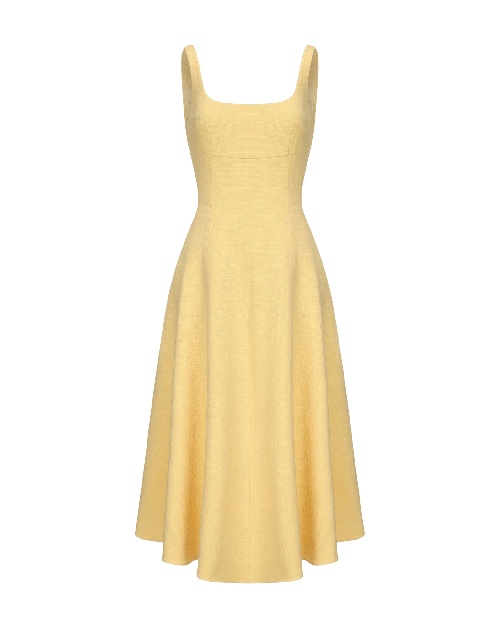 Josephine Dress (Yellow) made by Nana Jacqueline