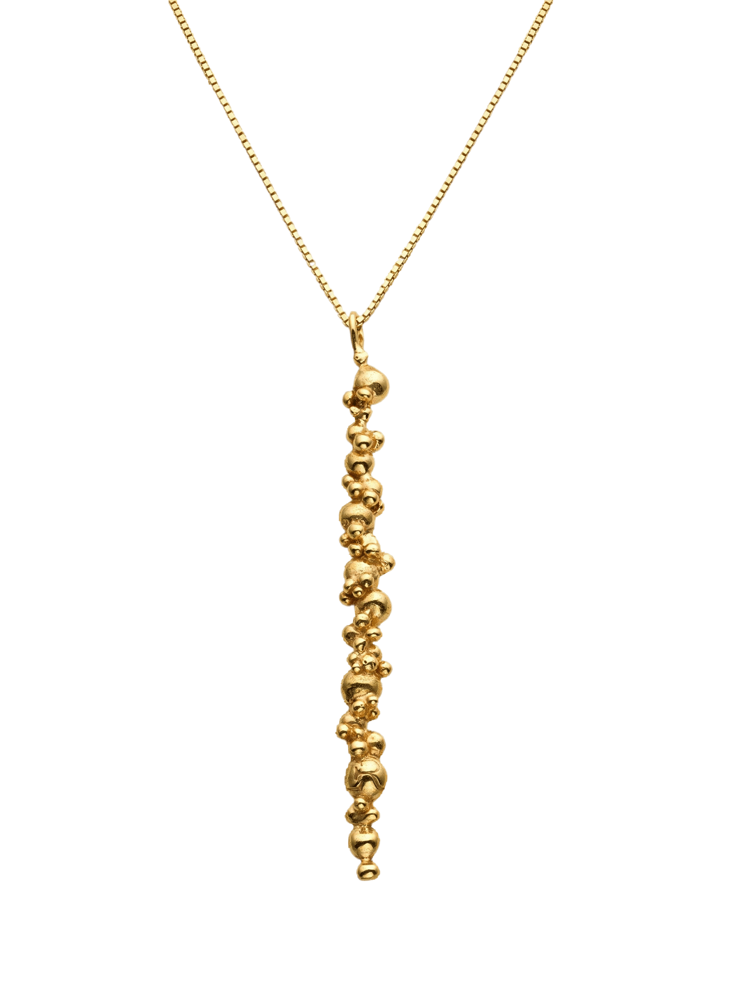 Céleste Deux Necklace Gold in Gold made by Eva Remenyi