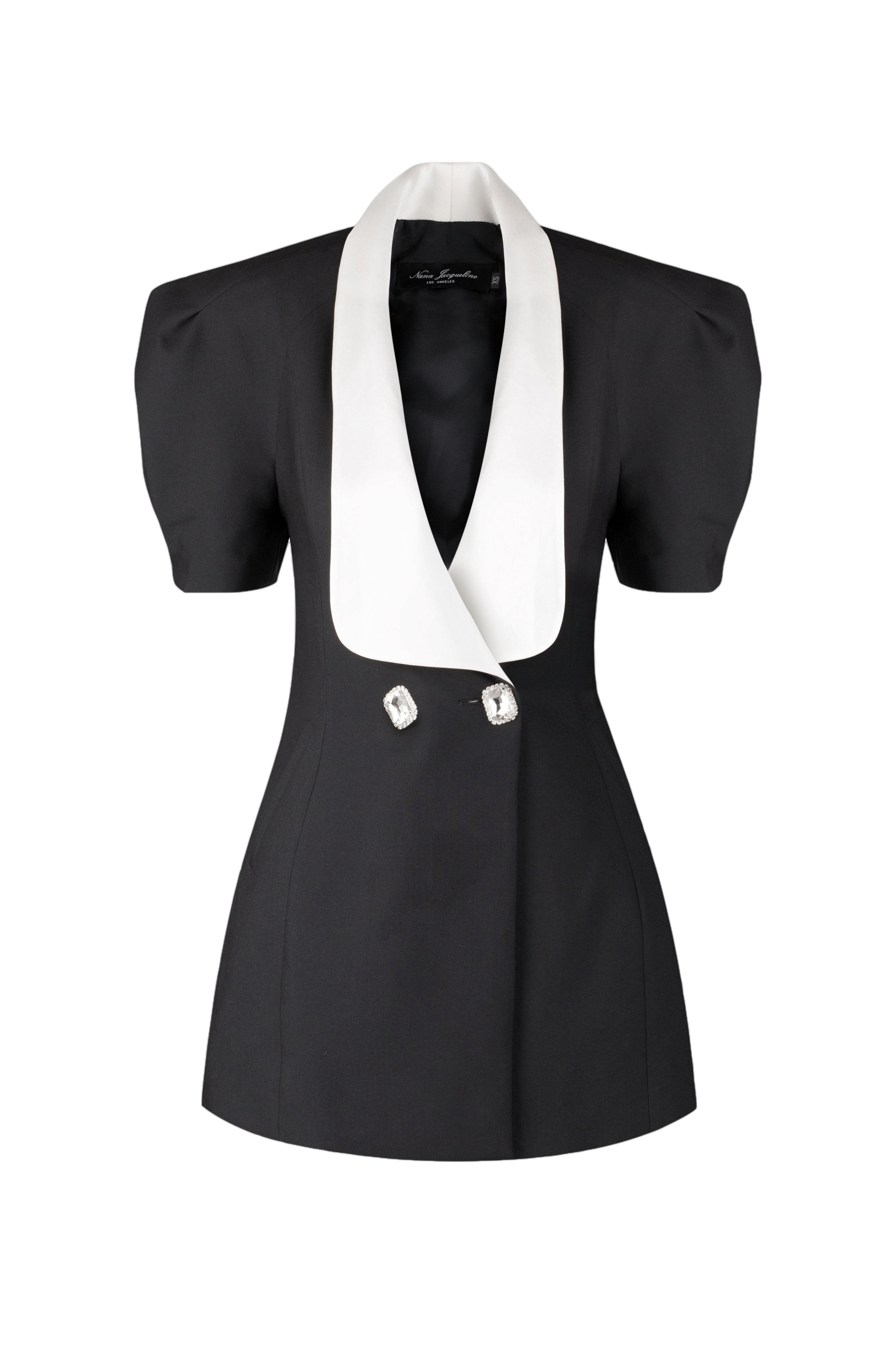 Alia Dress (Black) in Black made by Nana Jacqueline