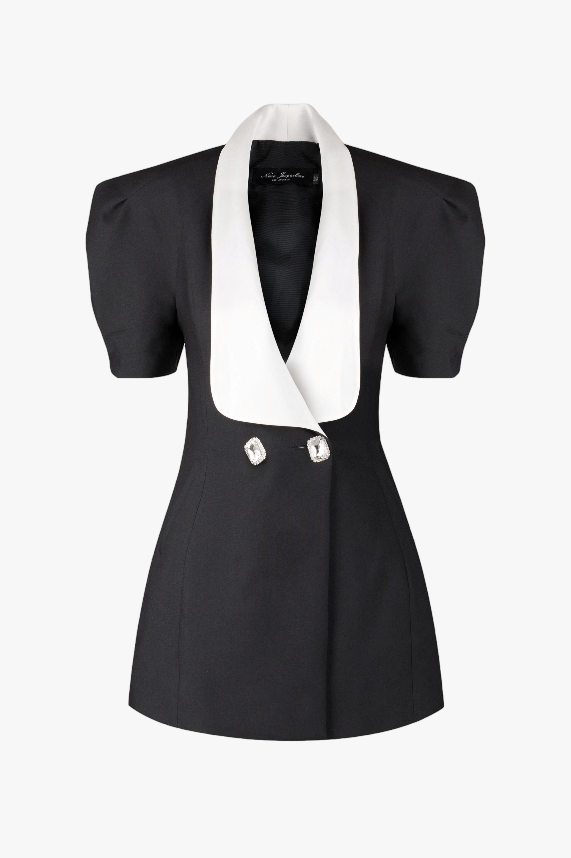 Alia Dress (Black) in Black made by Nana Jacqueline