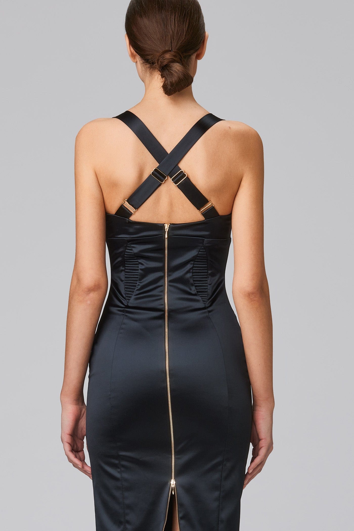 Haze Dress Black made by MURMUR