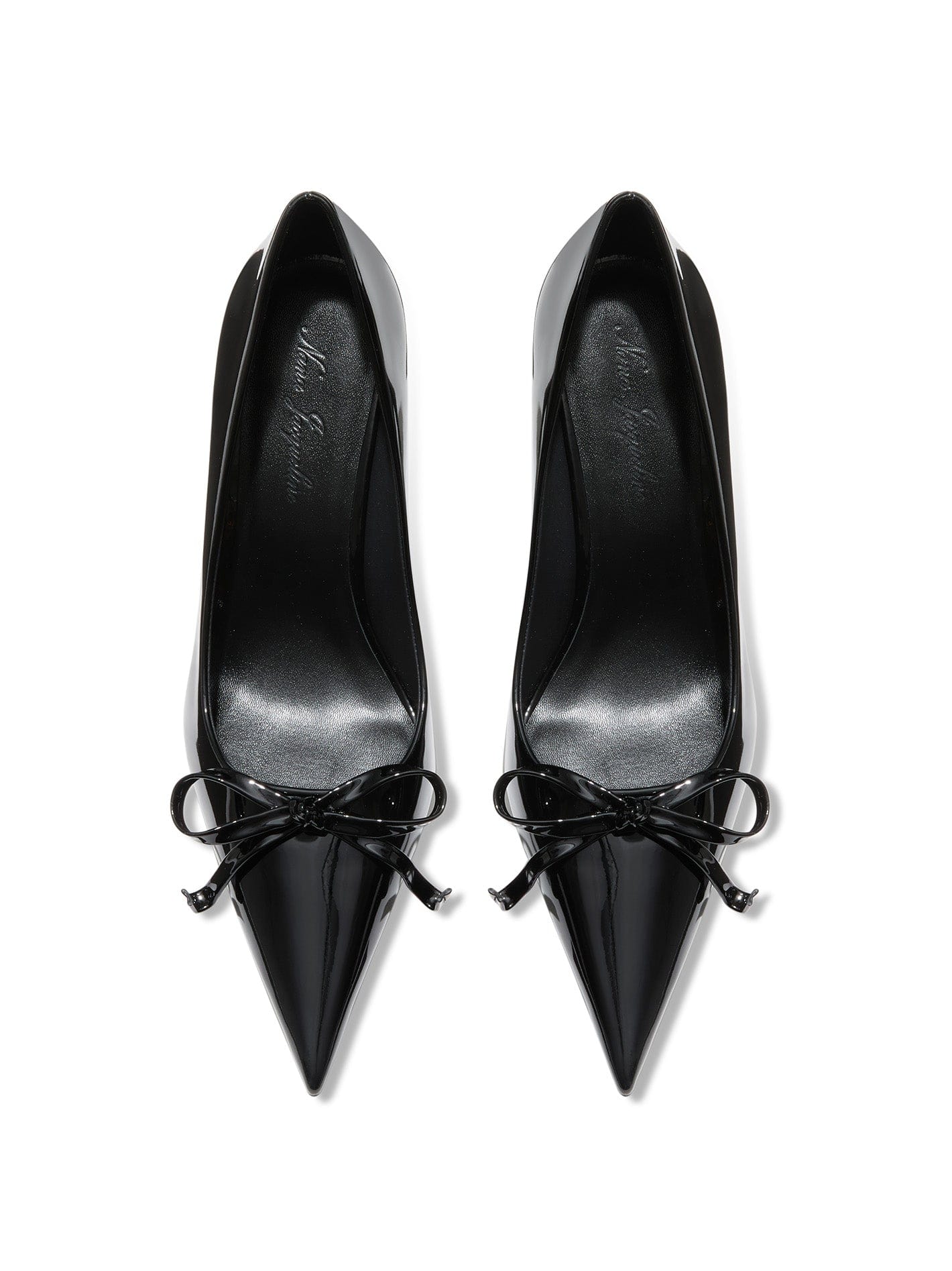 Audrina Bow Heels (Black) made by Nana Jacqueline