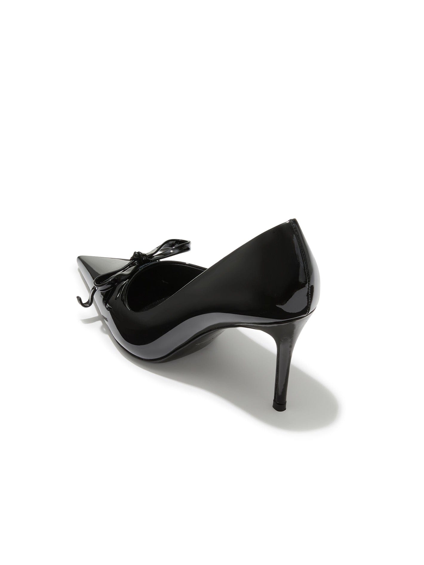 Audrina Bow Heels (Black) made by Nana Jacqueline