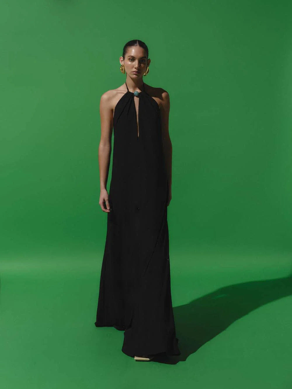 Rondine Maxi Dress made by BAOBAB