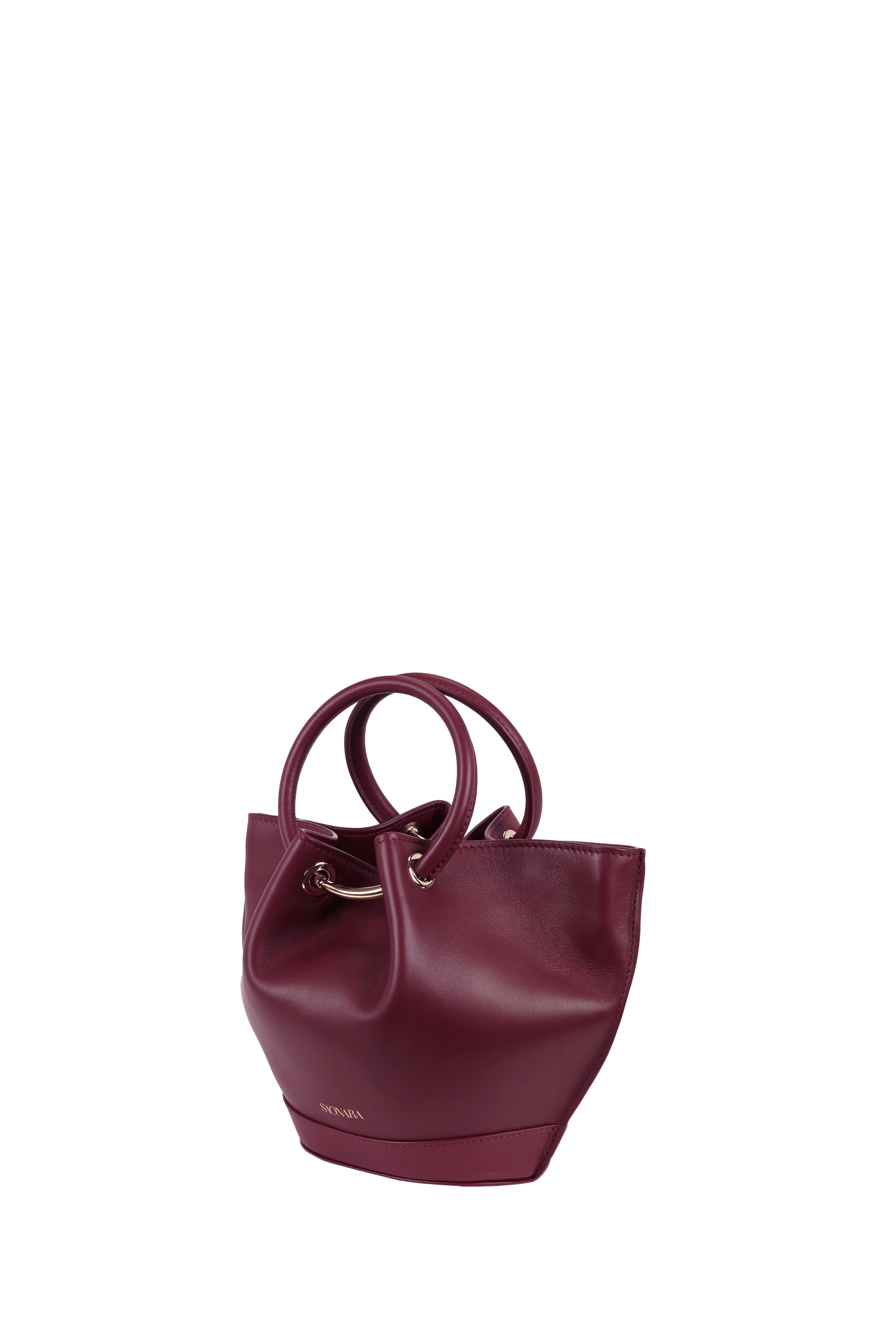 SAONARA MINI BERRY LEATHER BAG made by Saonara