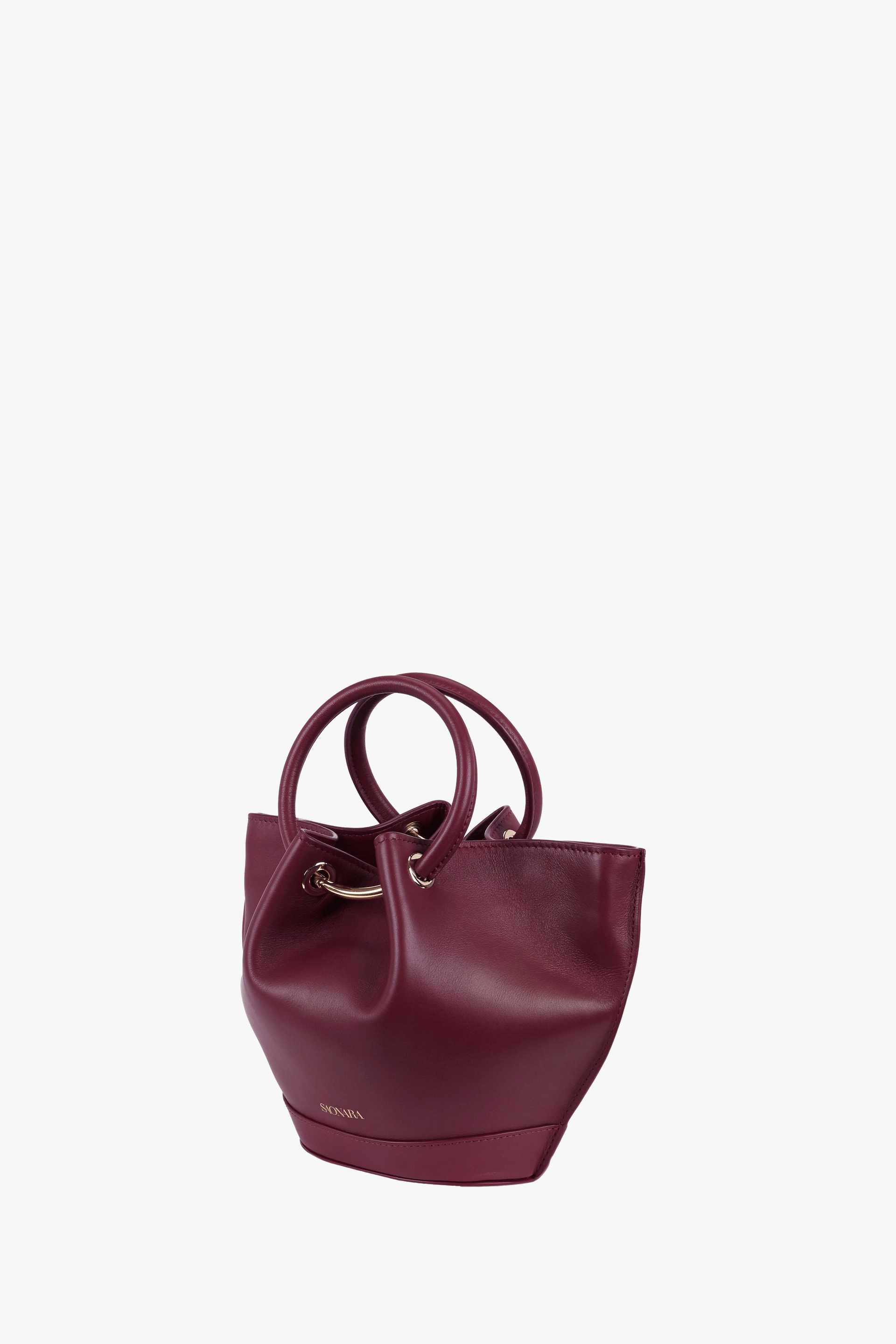 SAONARA MINI BERRY LEATHER BAG made by Saonara