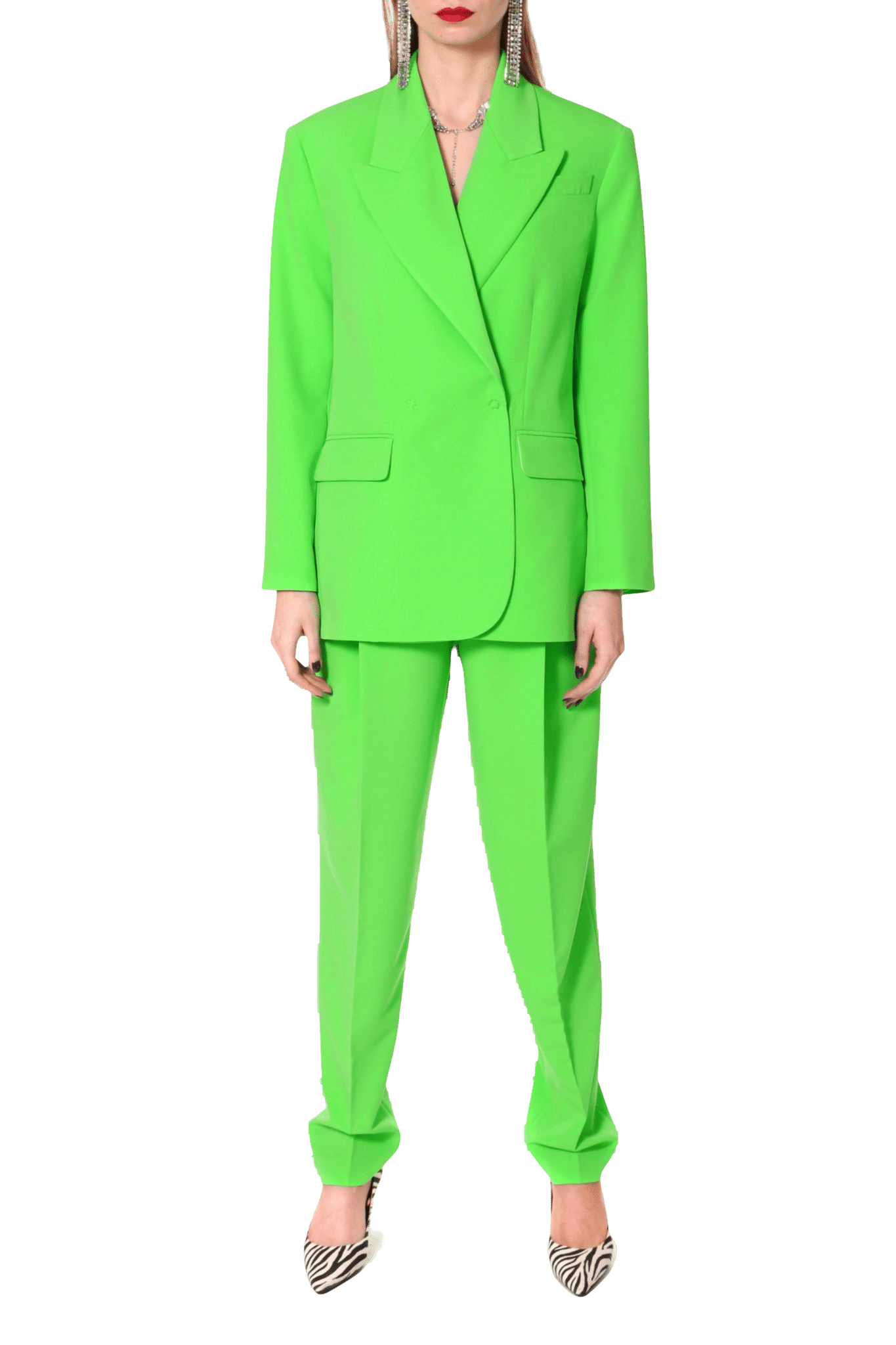 Blazer Ramona Green Flash in Green made by HALEWSKI