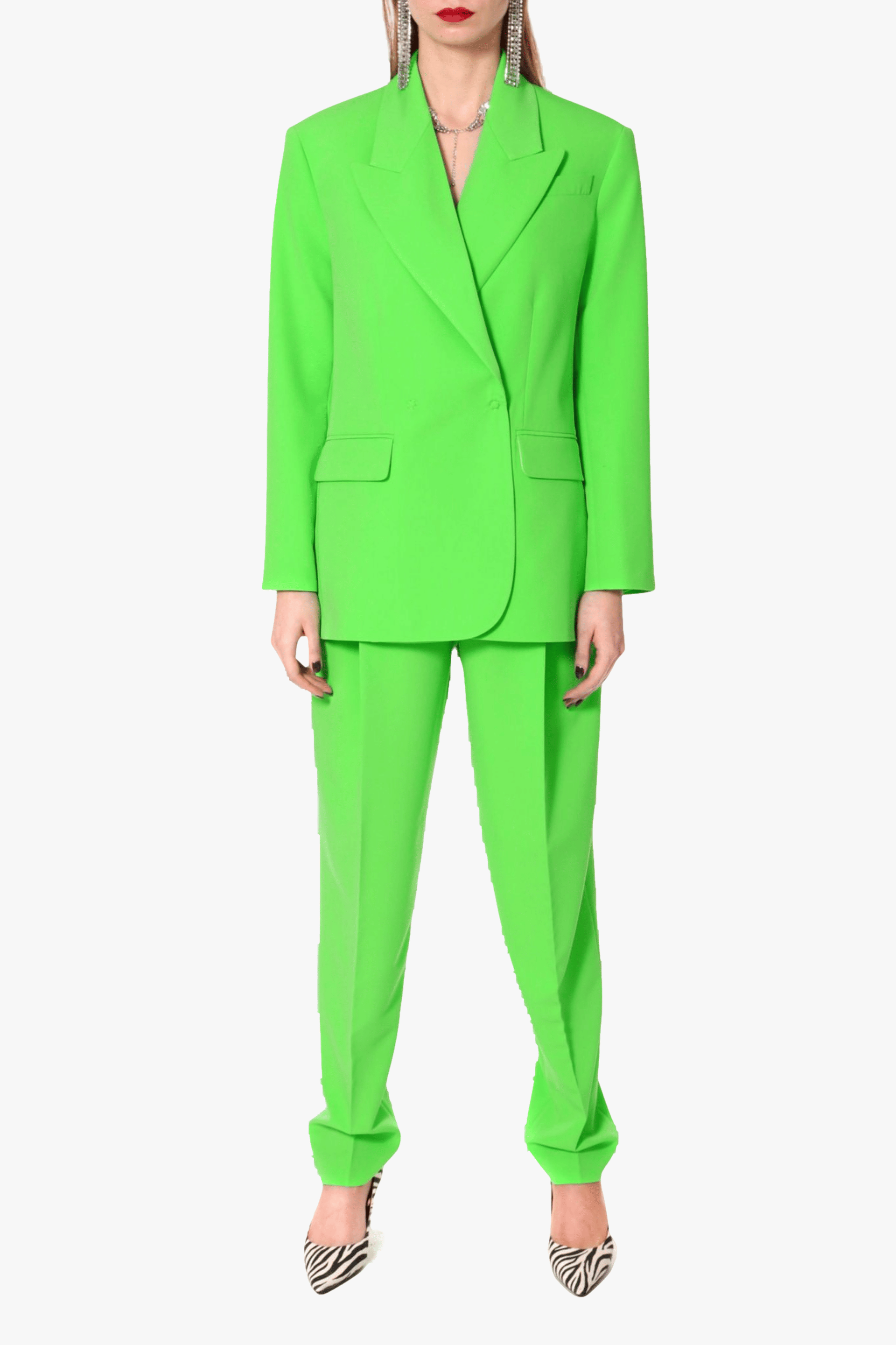 Blazer Ramona Green Flash in Green made by HALEWSKI