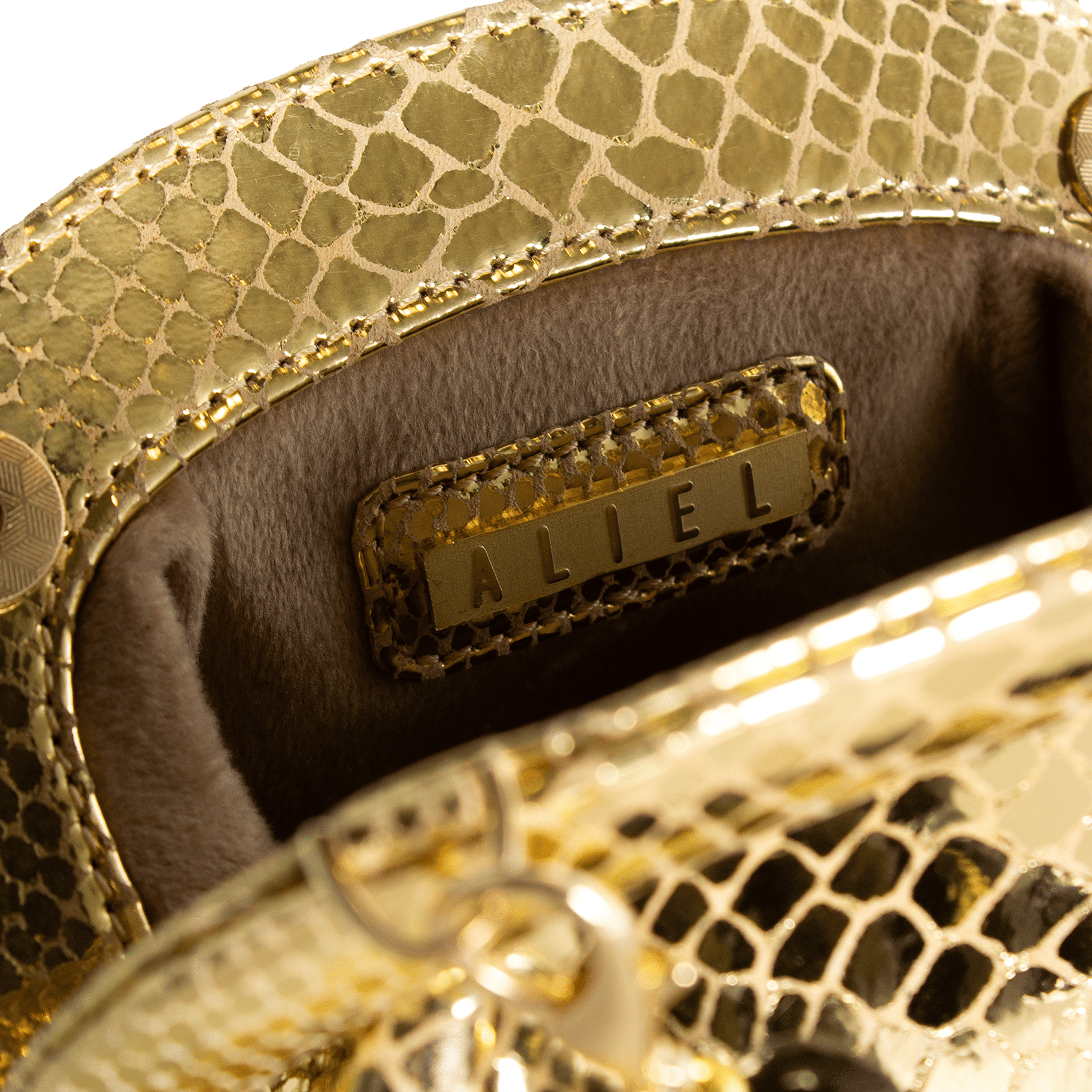 Hamsa - Gold - Mini Bag made by ALIEL