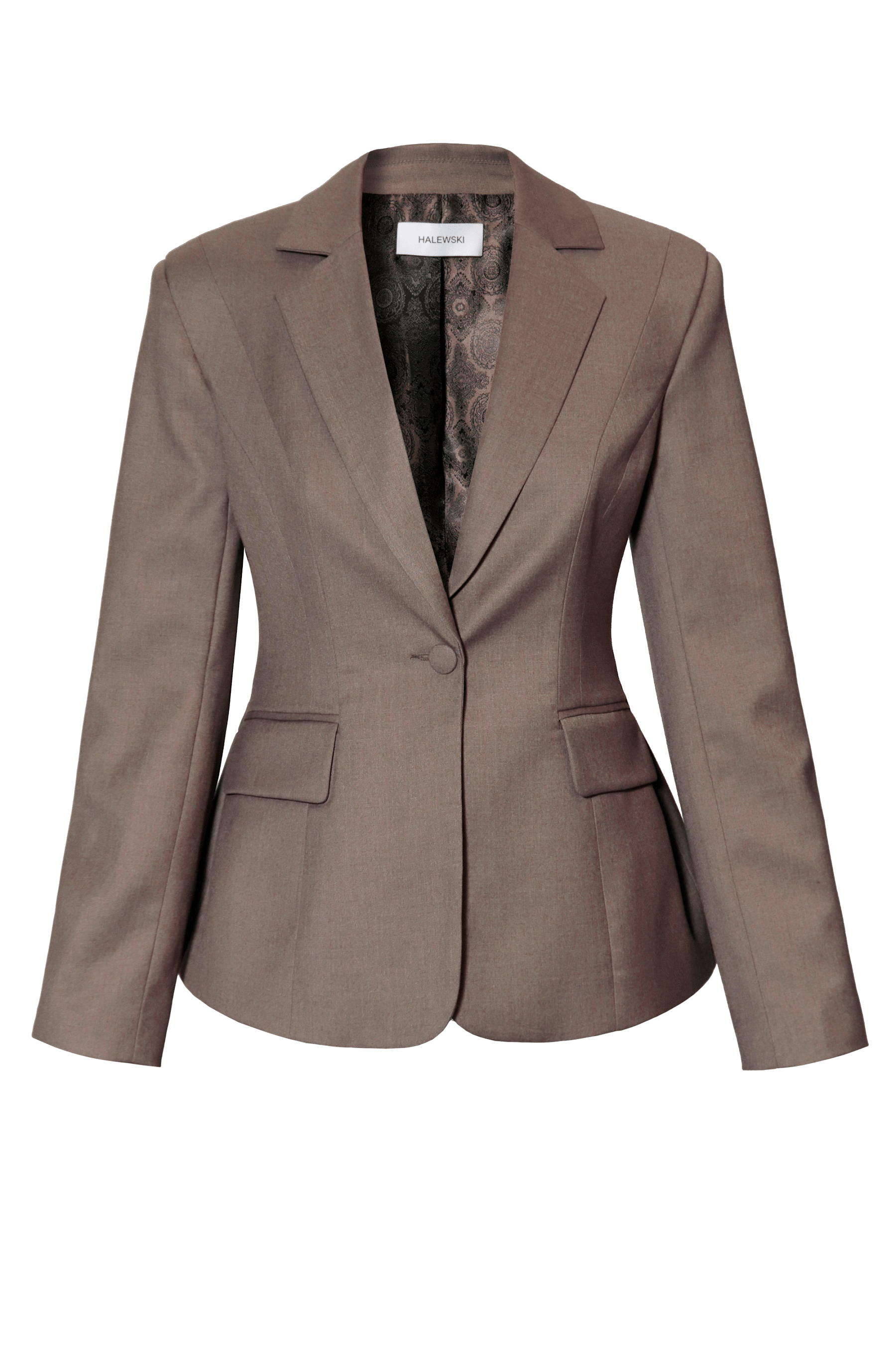 Blazer Bonnie Brown Melange made by HALEWSKI