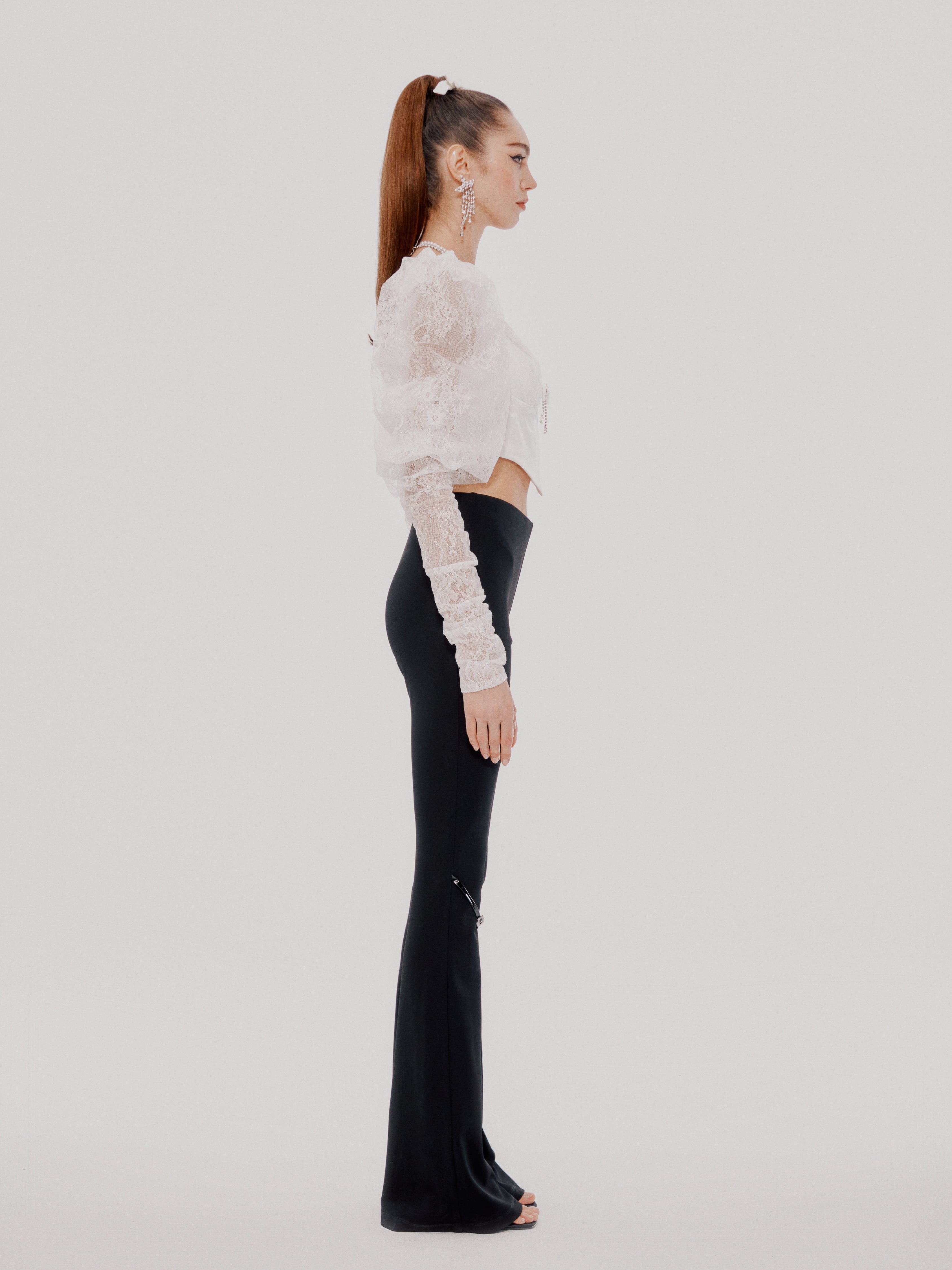 Alessandra Top (Final Sale) in White made by Nana Jacqueline