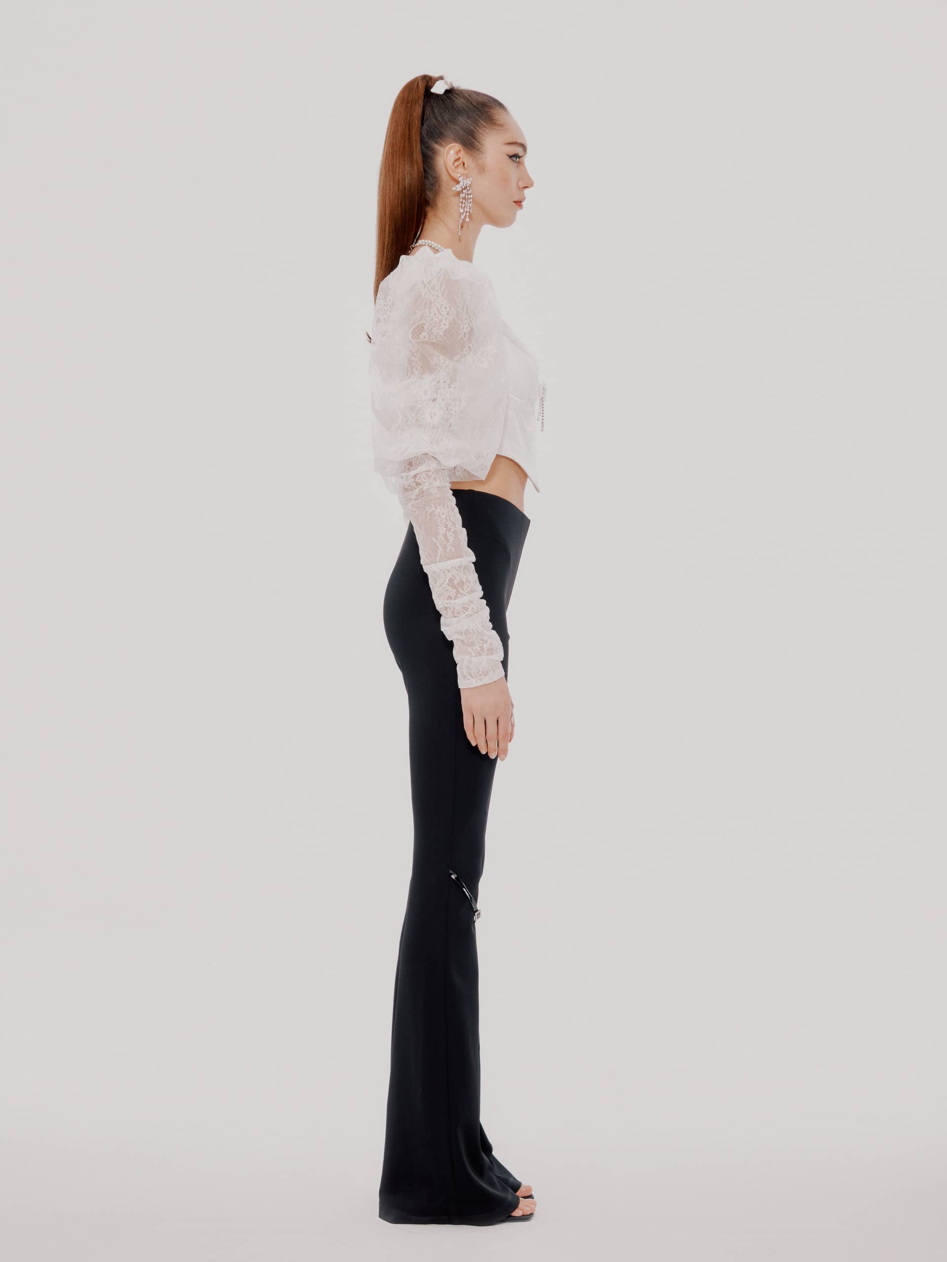 Alessandra Top (Final Sale) in White made by Nana Jacqueline