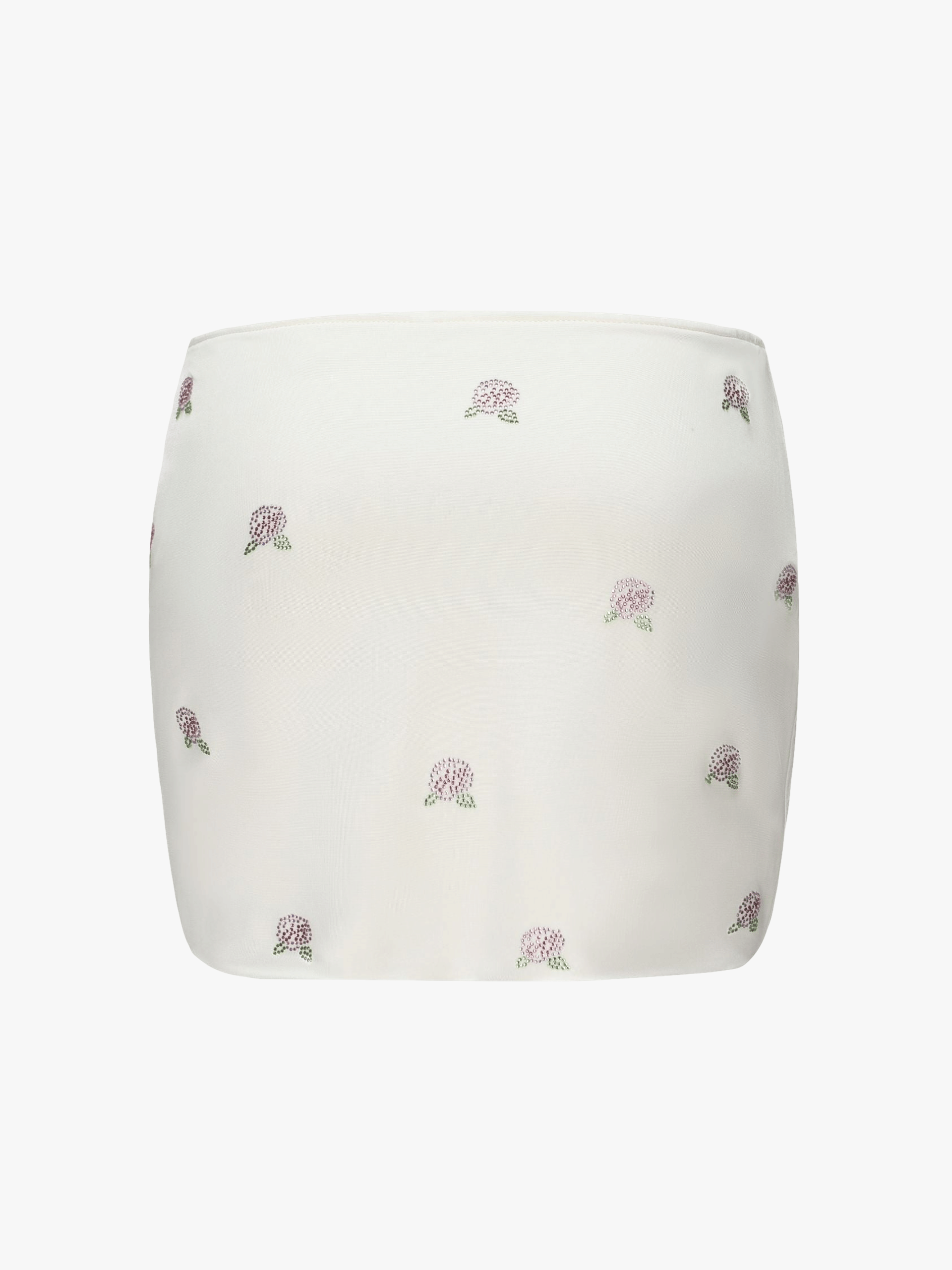 Rosana Embroidered Skirt (White) (Final Sale) in White made by Nana Jacqueline