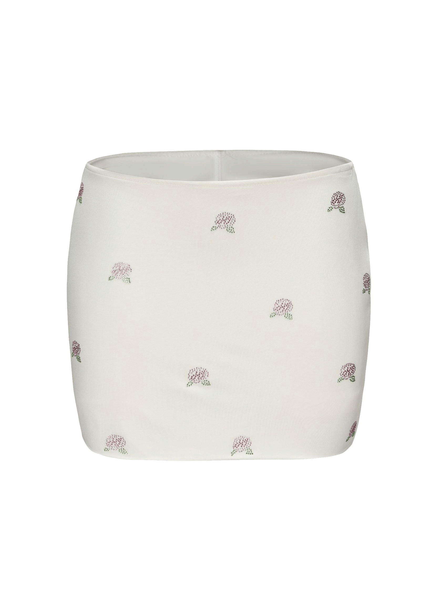 Rosana Embroidered Skirt (White) (Final Sale) in White made by Nana Jacqueline