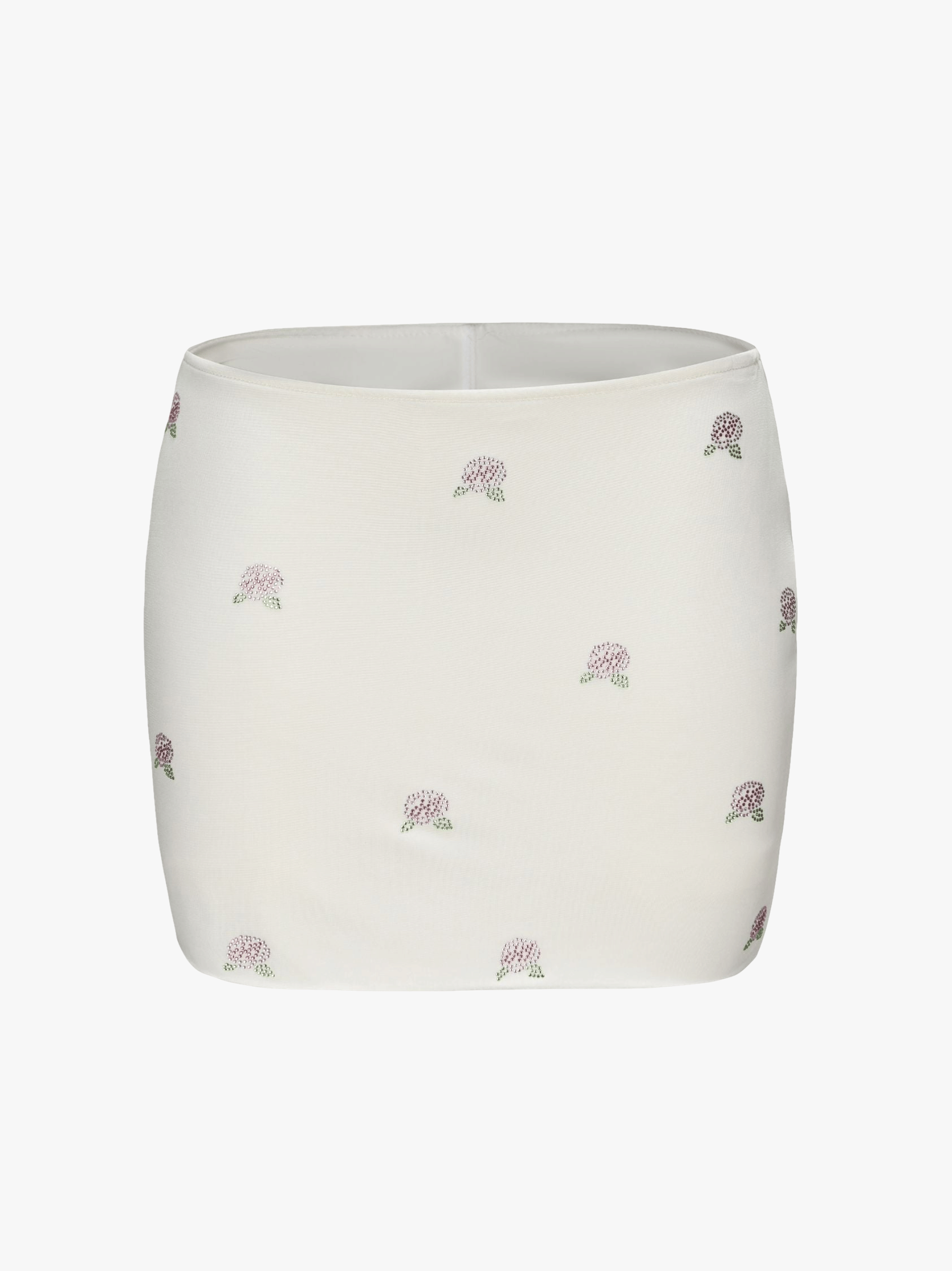 Rosana Embroidered Skirt (White) (Final Sale) in White made by Nana Jacqueline