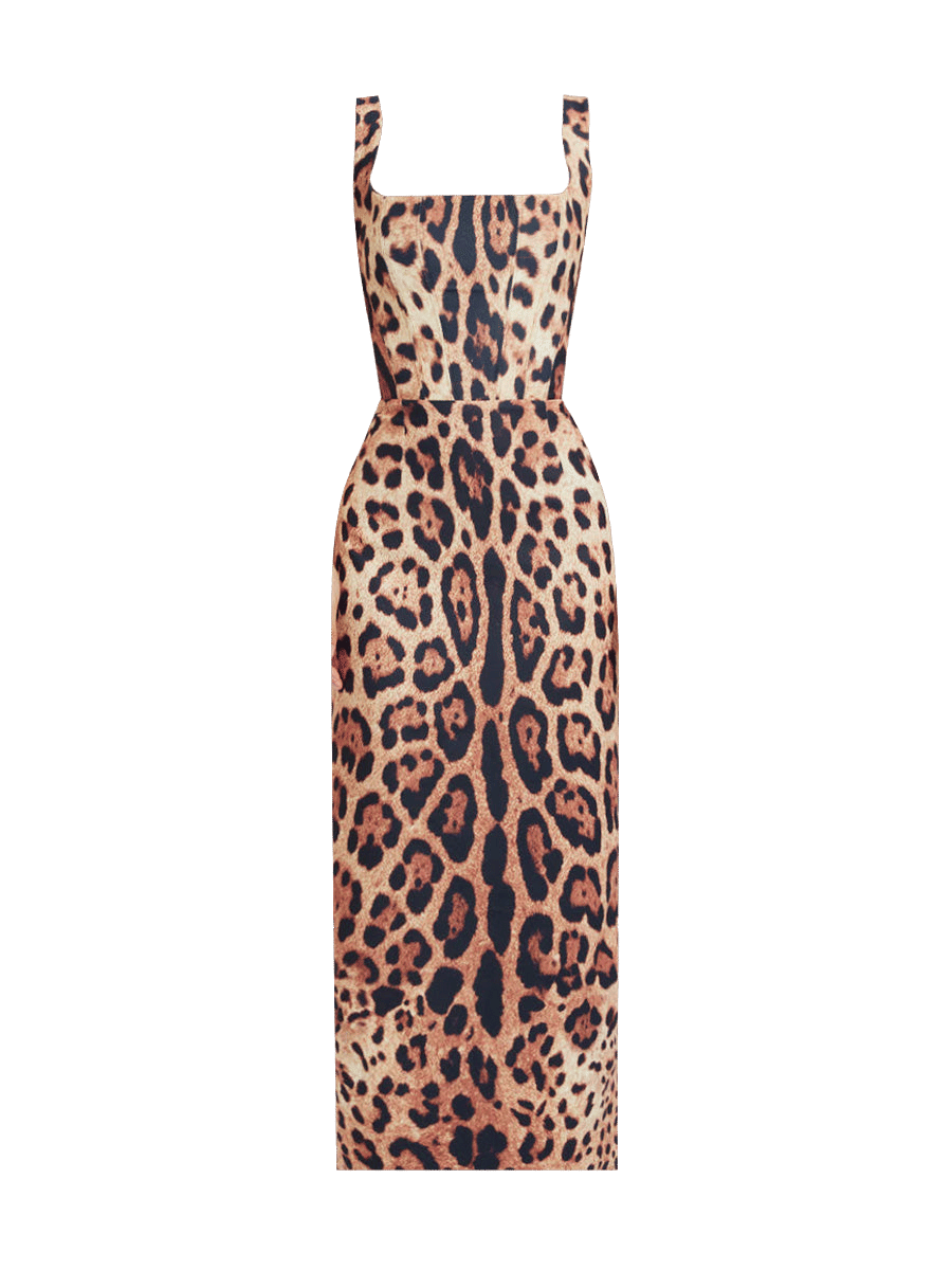 Pamella Dress - Leopard made by Gigii's