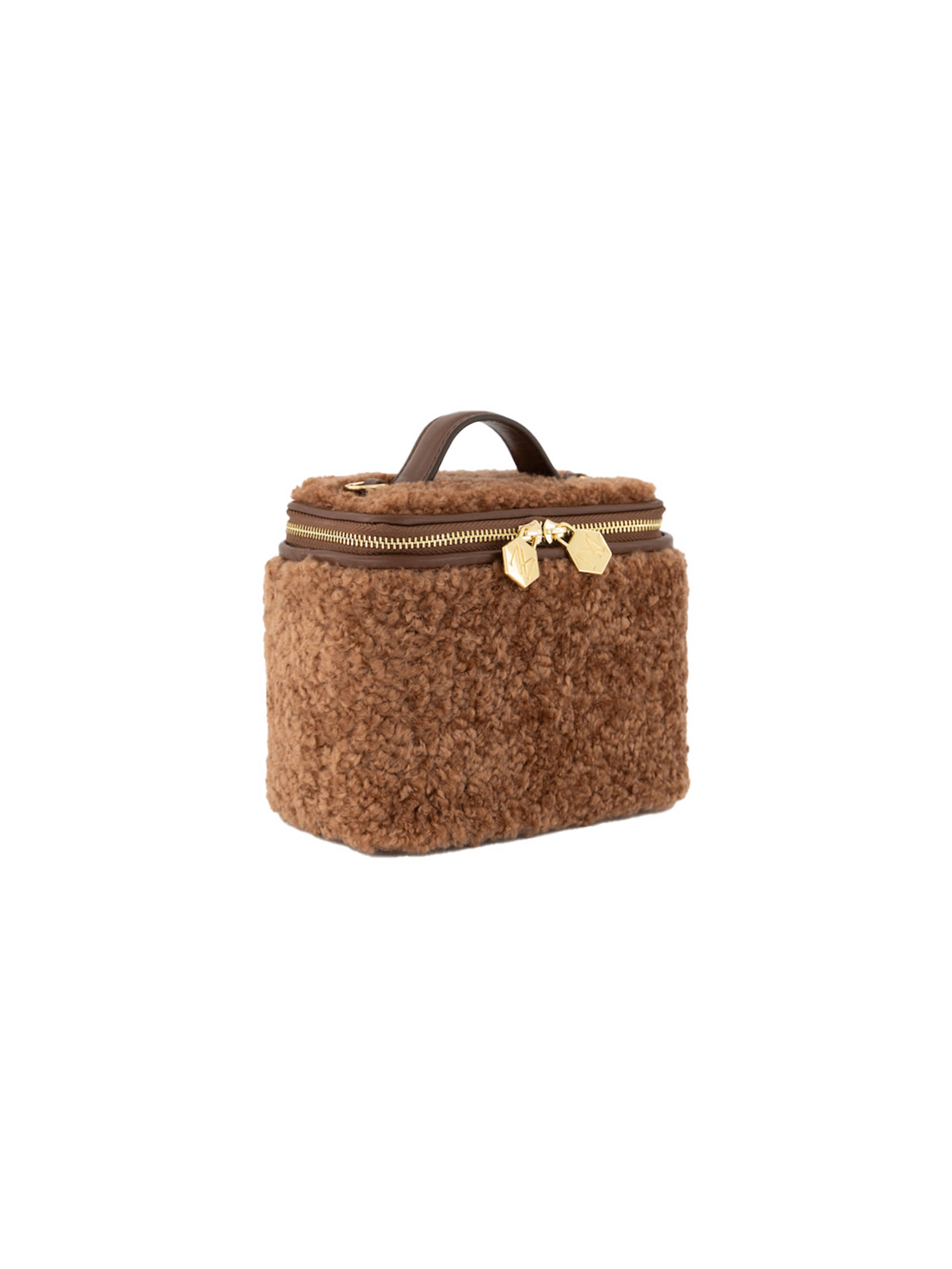 Betty Mini Fur Brown made by Maven Bag