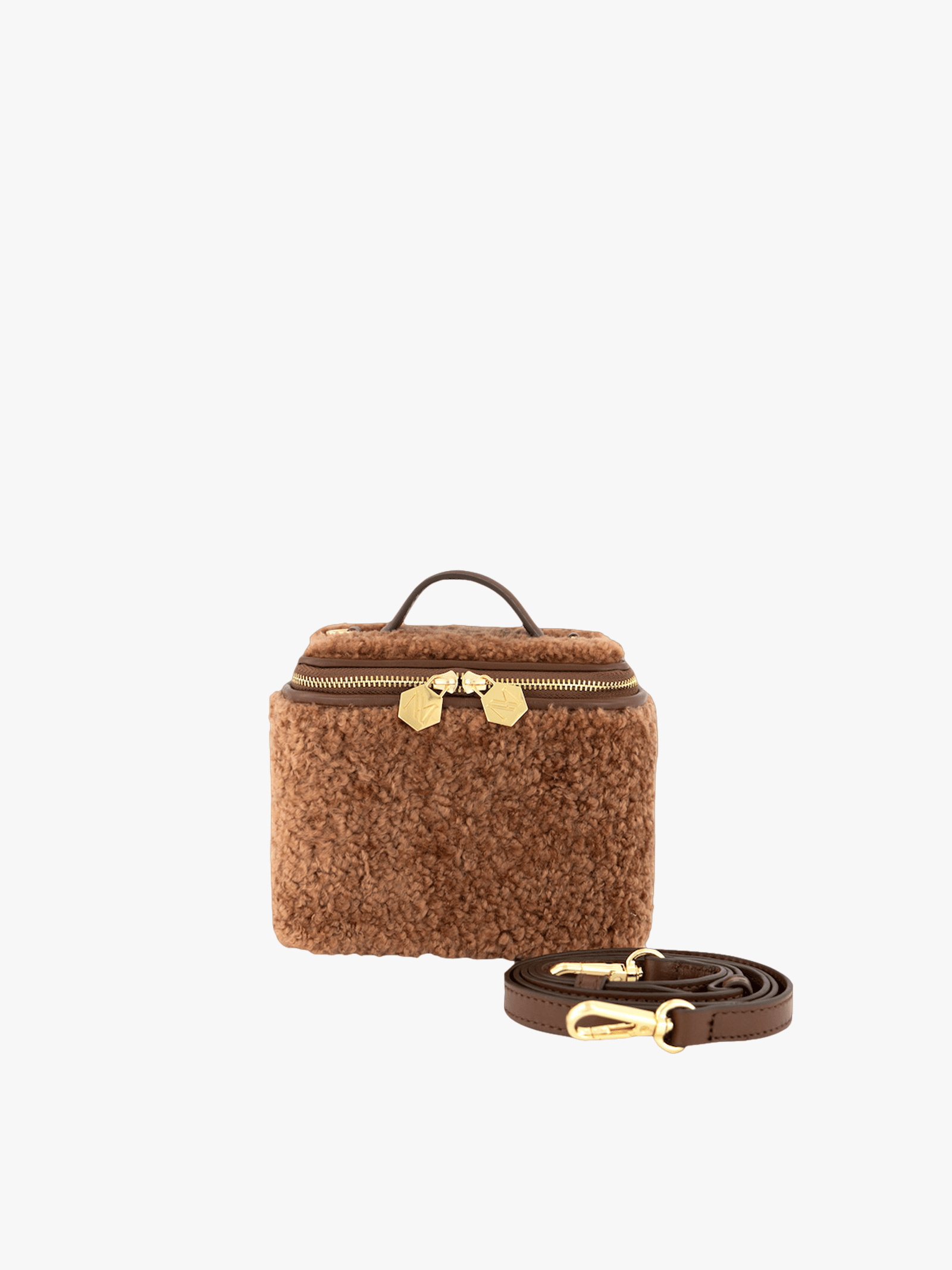 Betty Mini Fur Brown made by Maven Bag