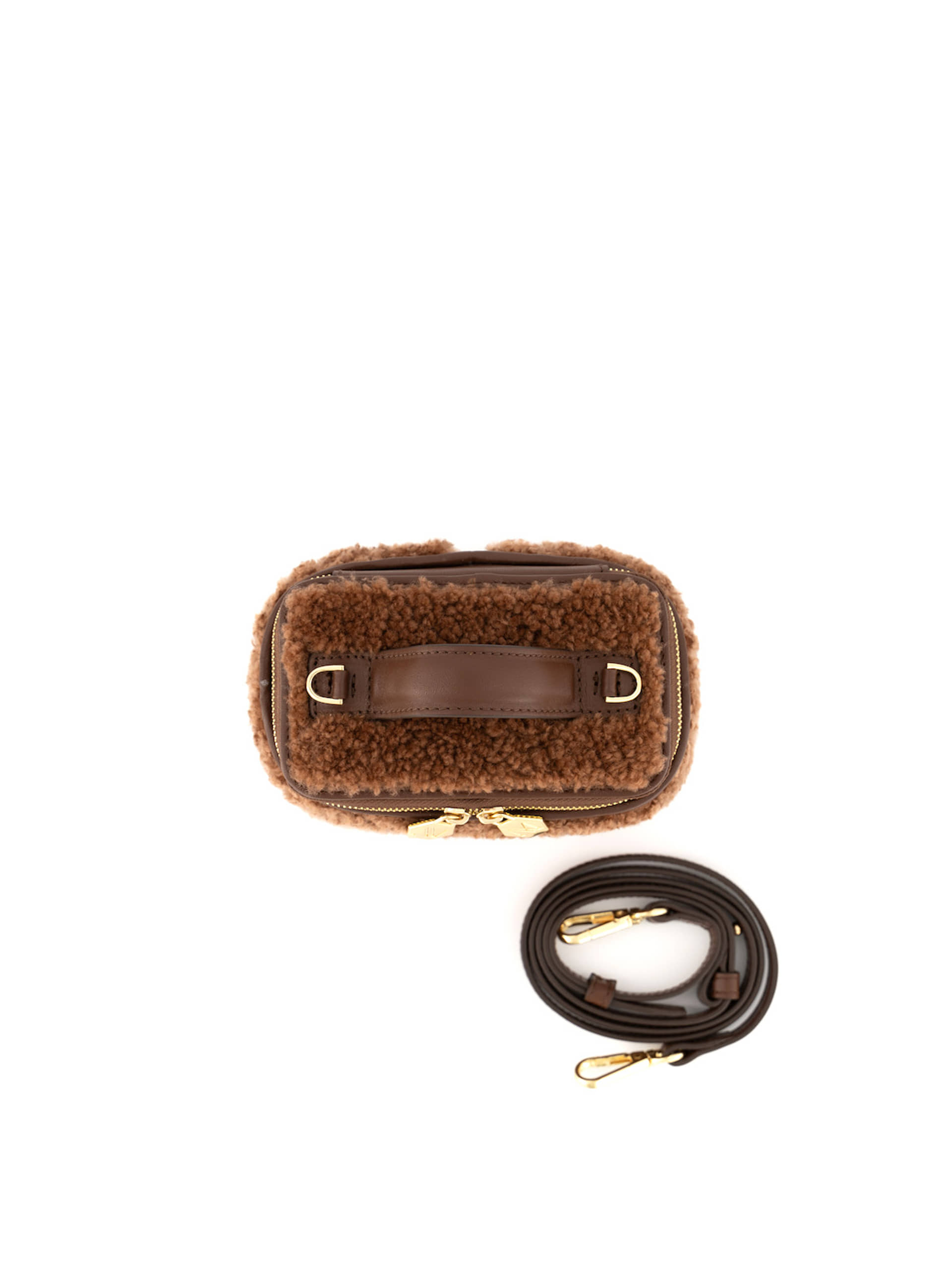 Betty Mini Fur Brown made by Maven Bag