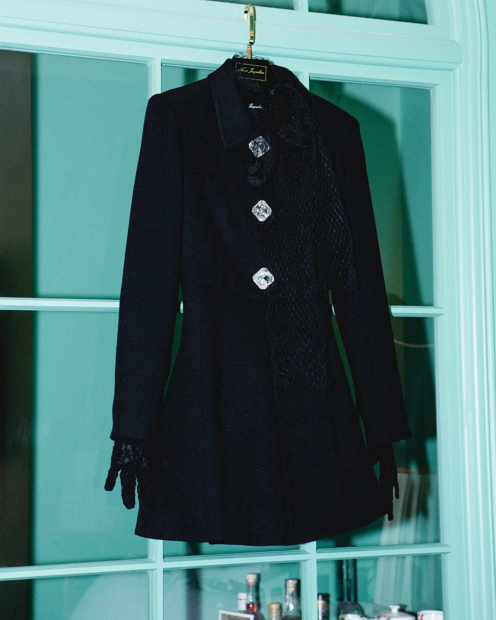 Marianne Dress (Black) made by Nana Jacqueline