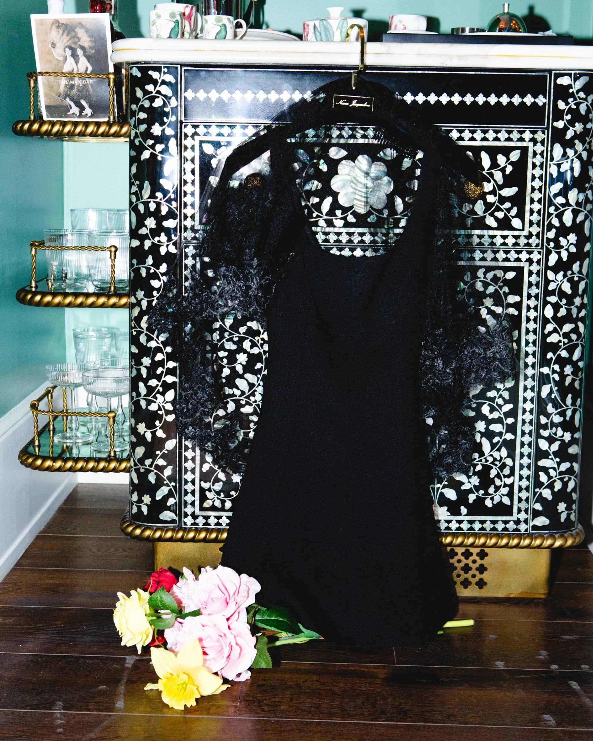 Marianne Dress (Black) made by Nana Jacqueline