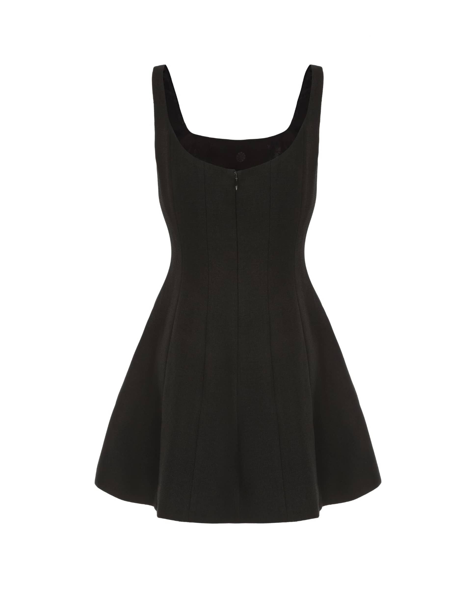 Marianne Dress (Black) made by Nana Jacqueline