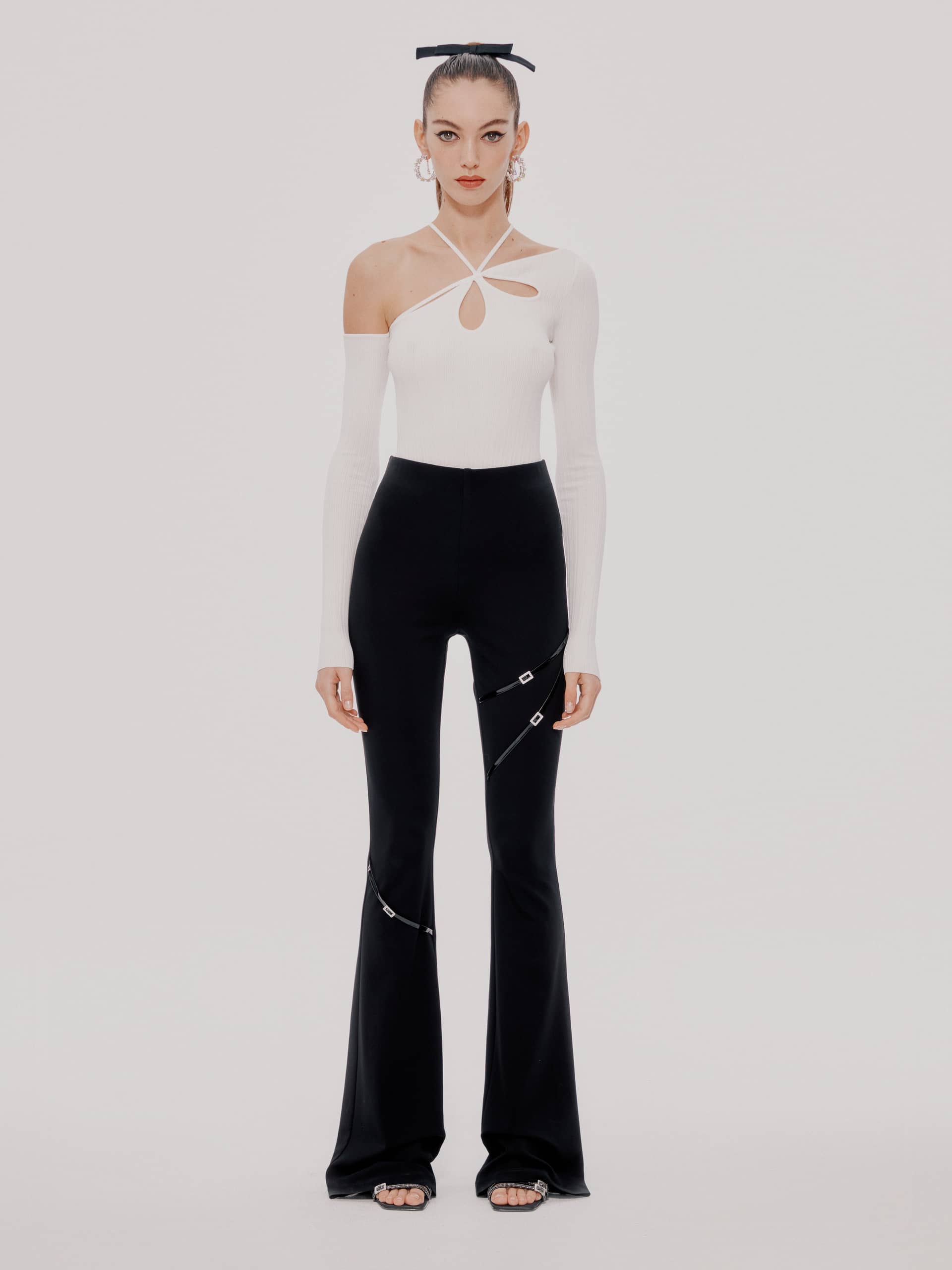 Eloisa Bodysuit White (Final Sale) in White made by Nana Jacqueline