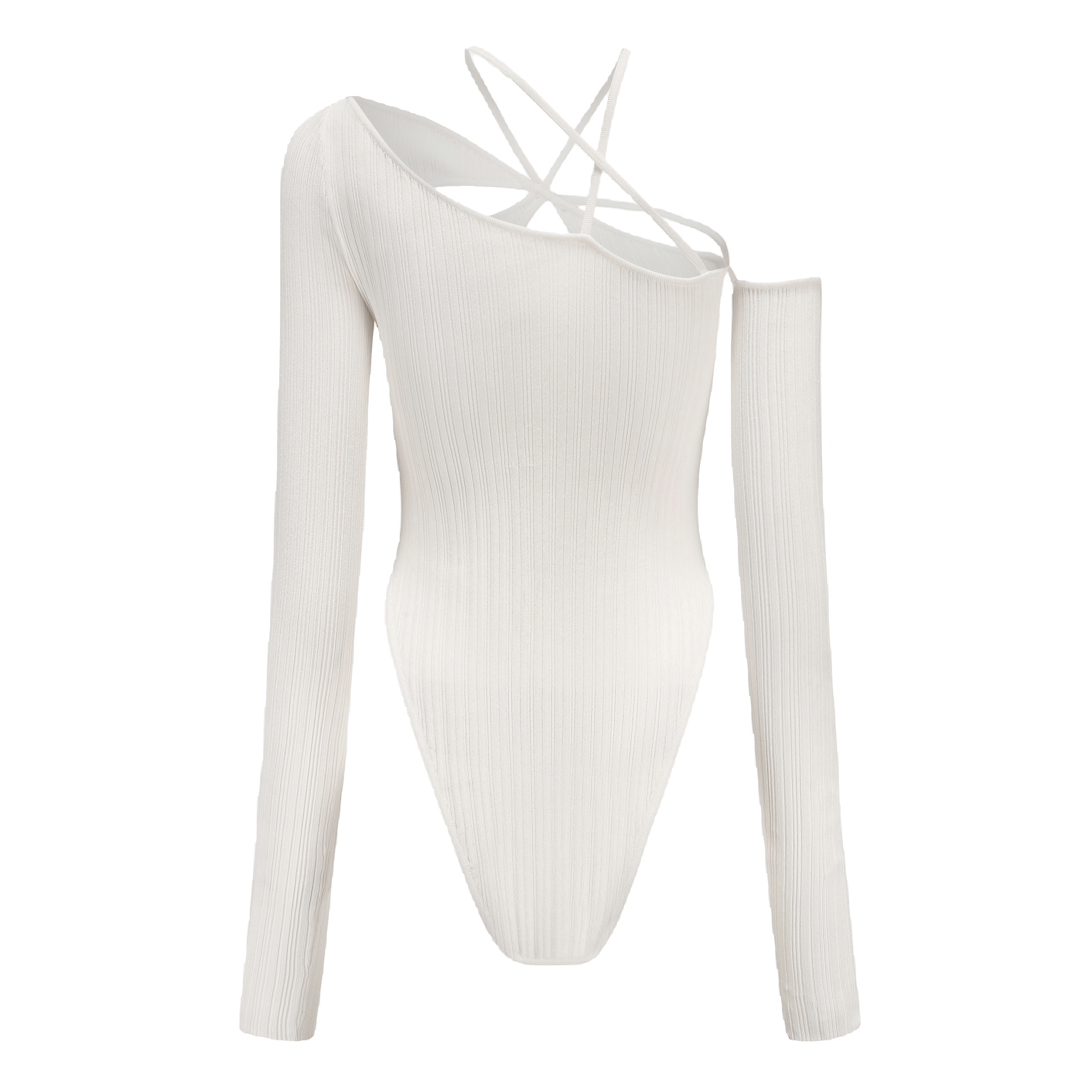 Eloisa Bodysuit White (Final Sale) in White made by Nana Jacqueline