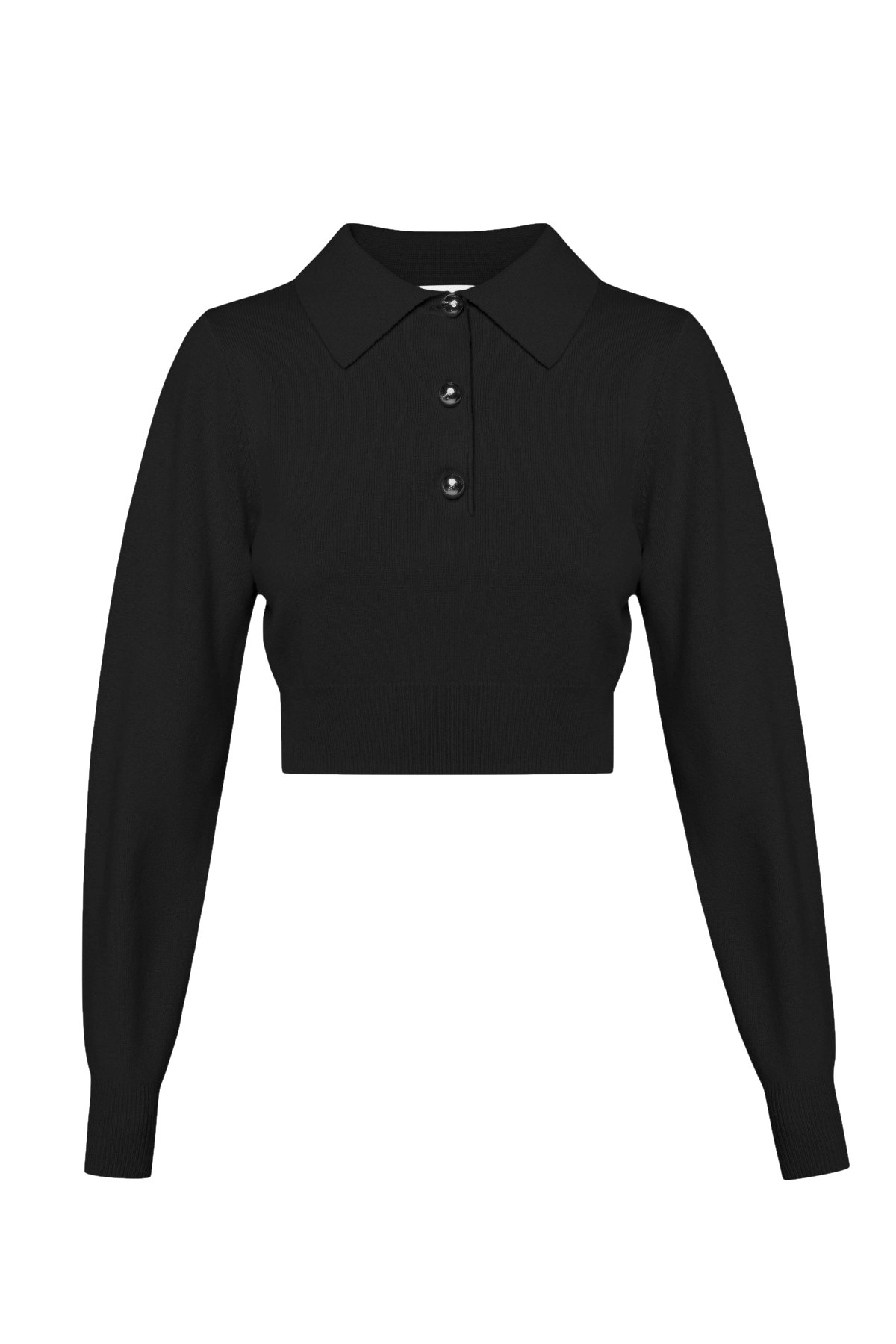 CASHMERE POLO SWEATER made by KEBURIA