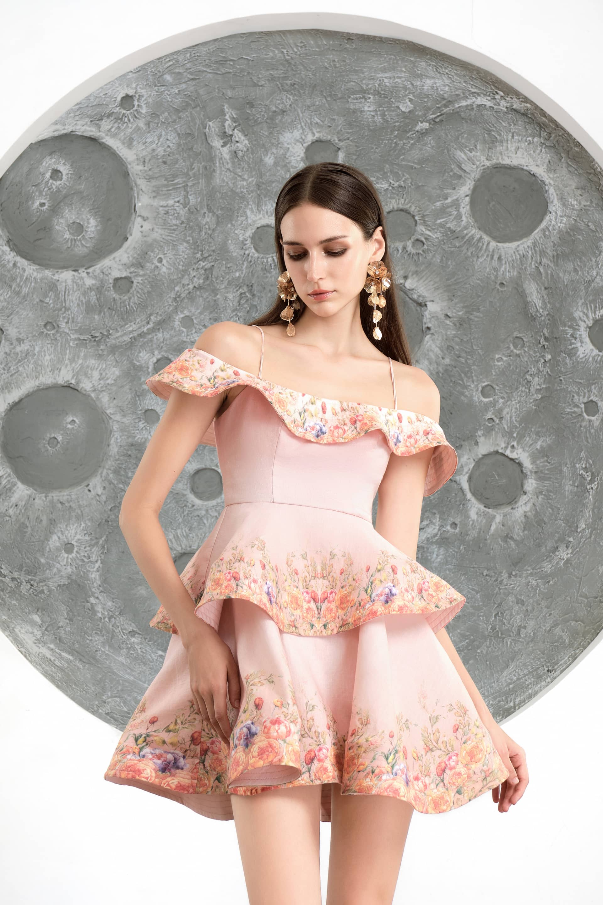 Nirvana Mini Dress made by JUSTIN TONG