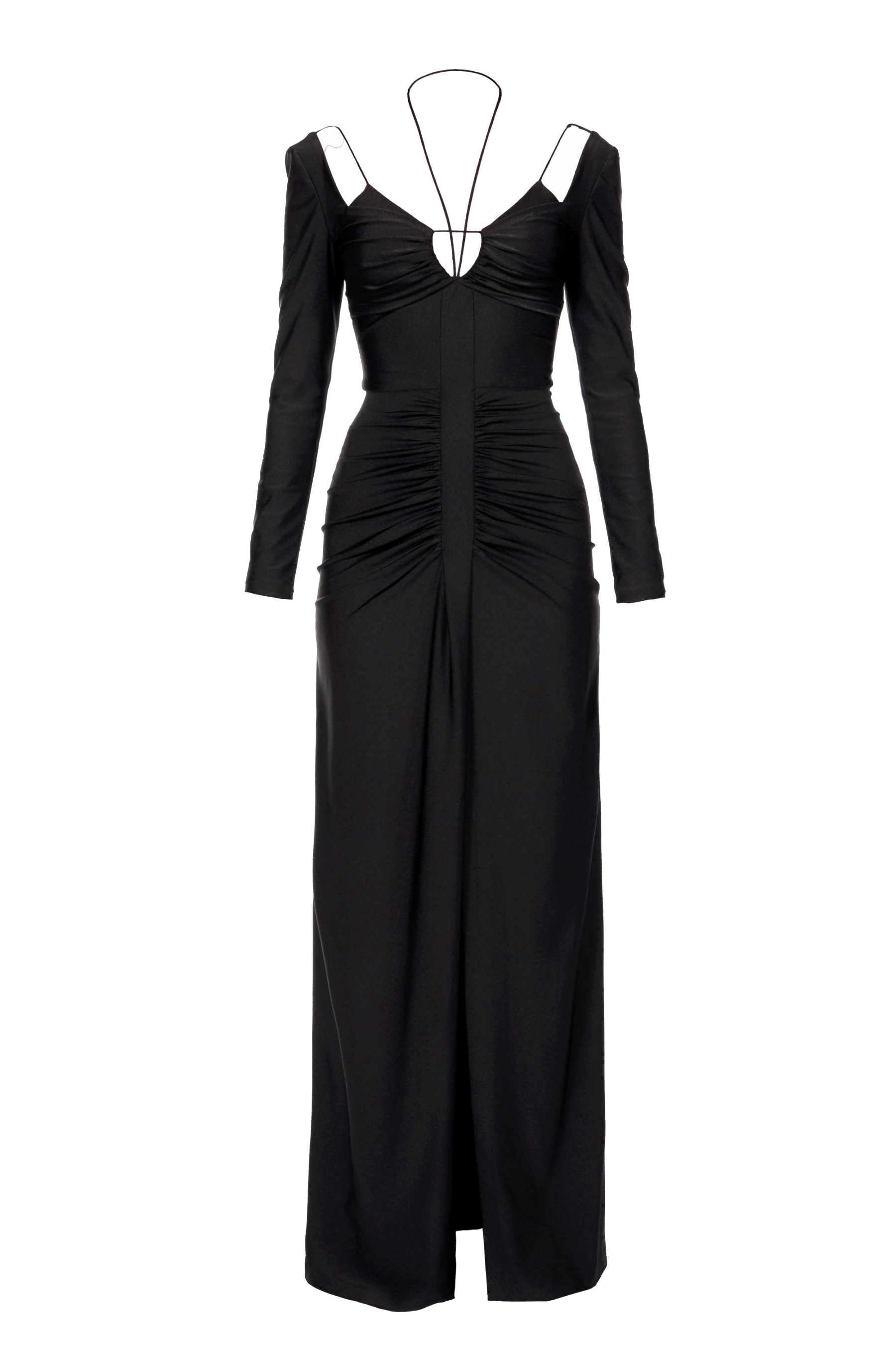 Dress Dianna Maxi Black made by HALEWSKI