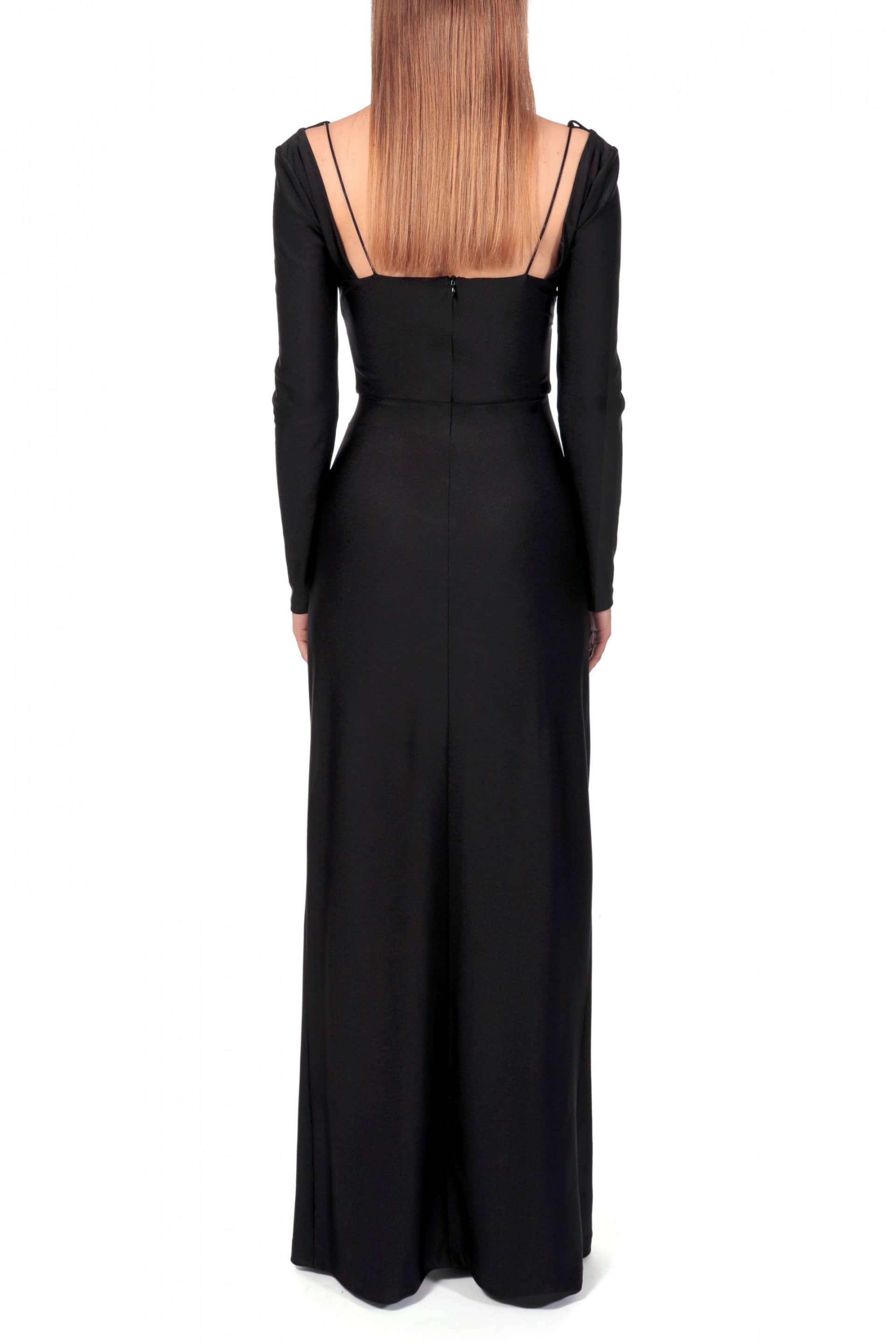 Dress Dianna Maxi Black made by HALEWSKI