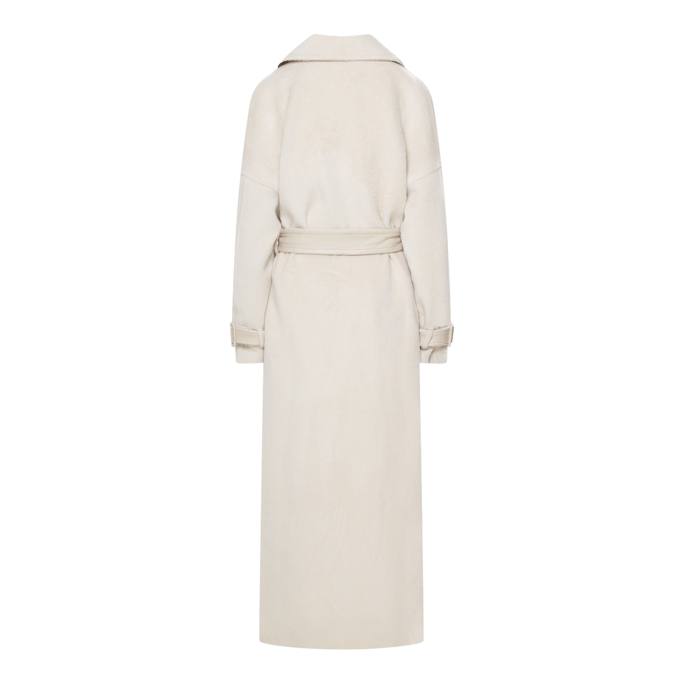 Long Alpaca Coat made by YAVORSKA