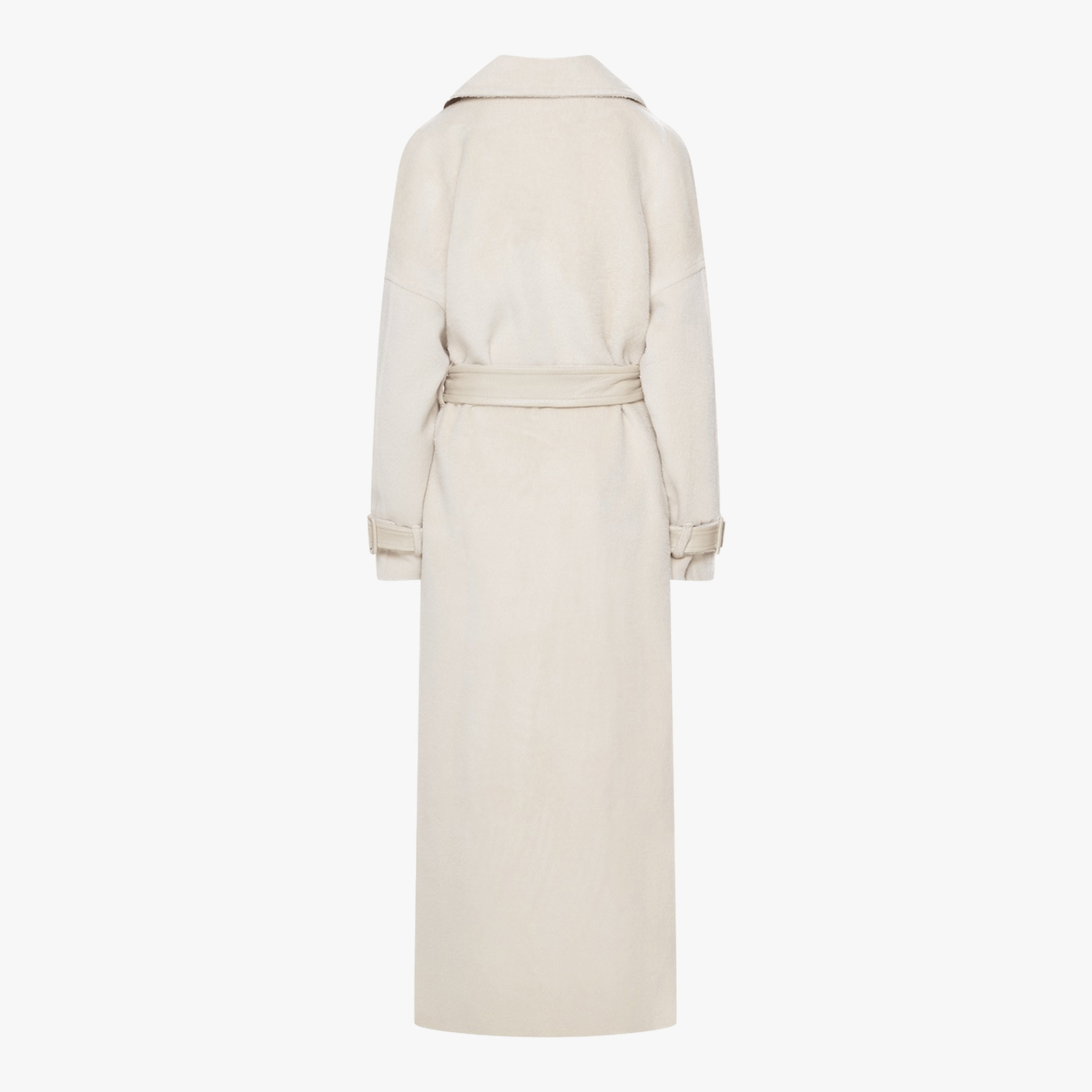 Long Alpaca Coat made by YAVORSKA