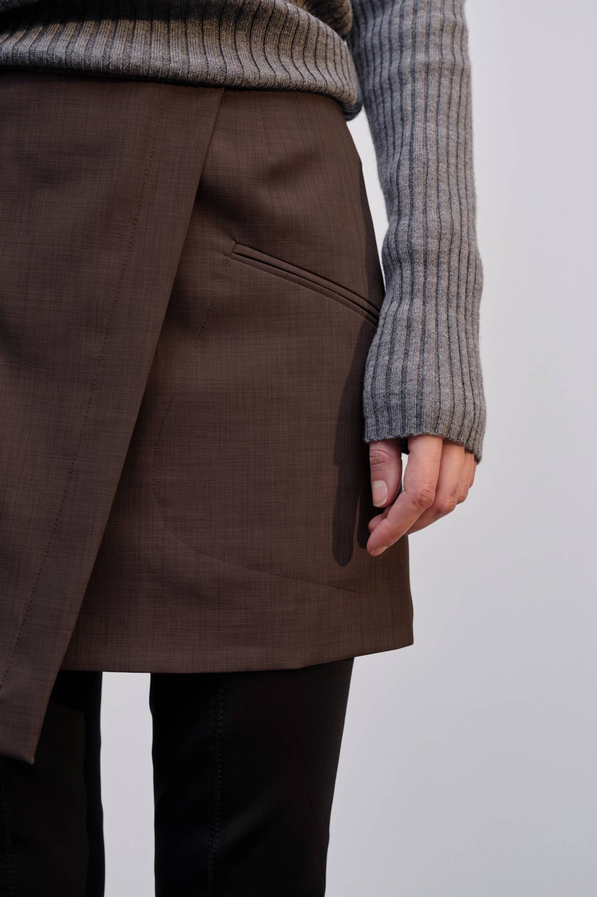 Carolina Skirt - Java Brown made by HERSKIND