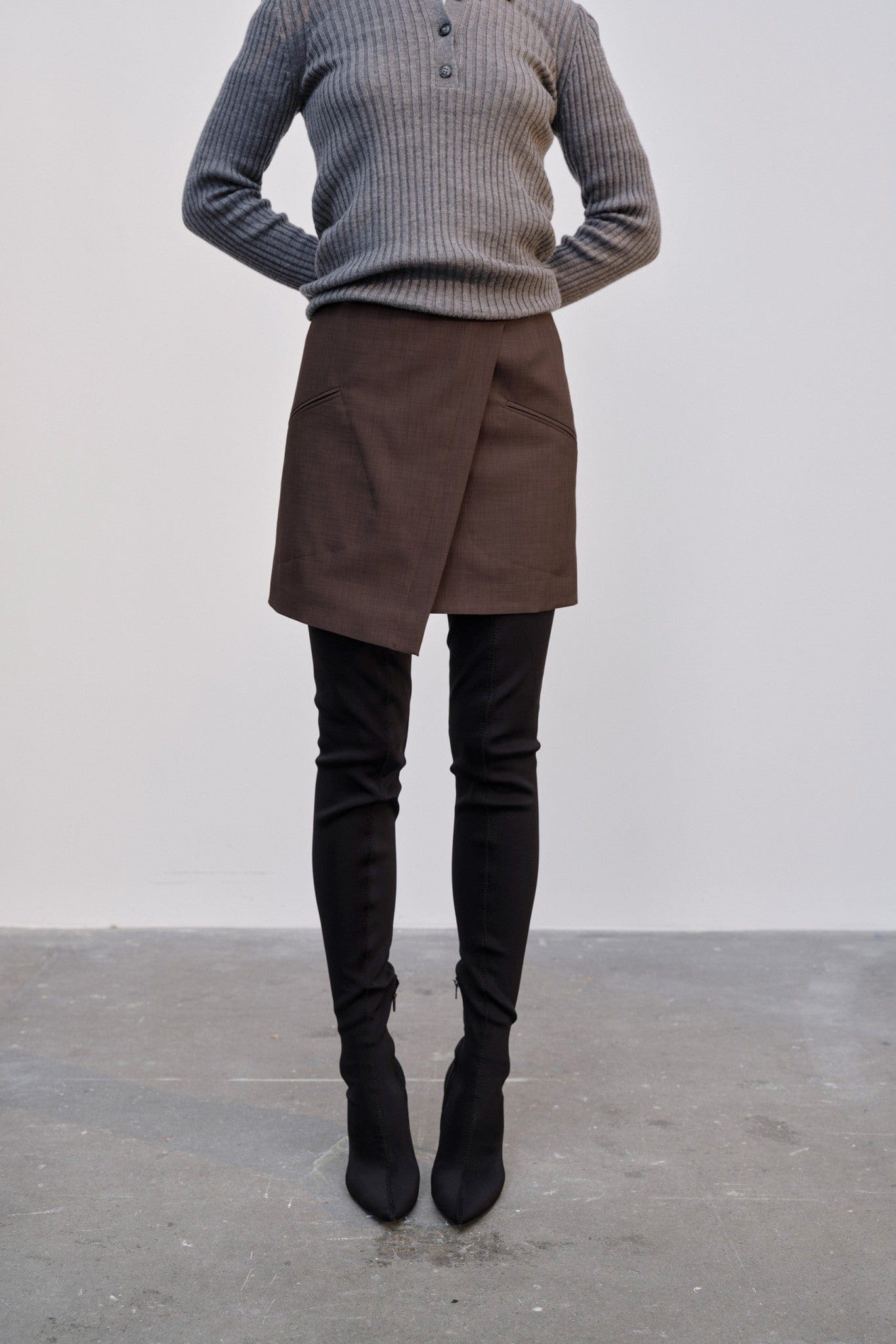 Carolina Skirt - Java Brown made by HERSKIND