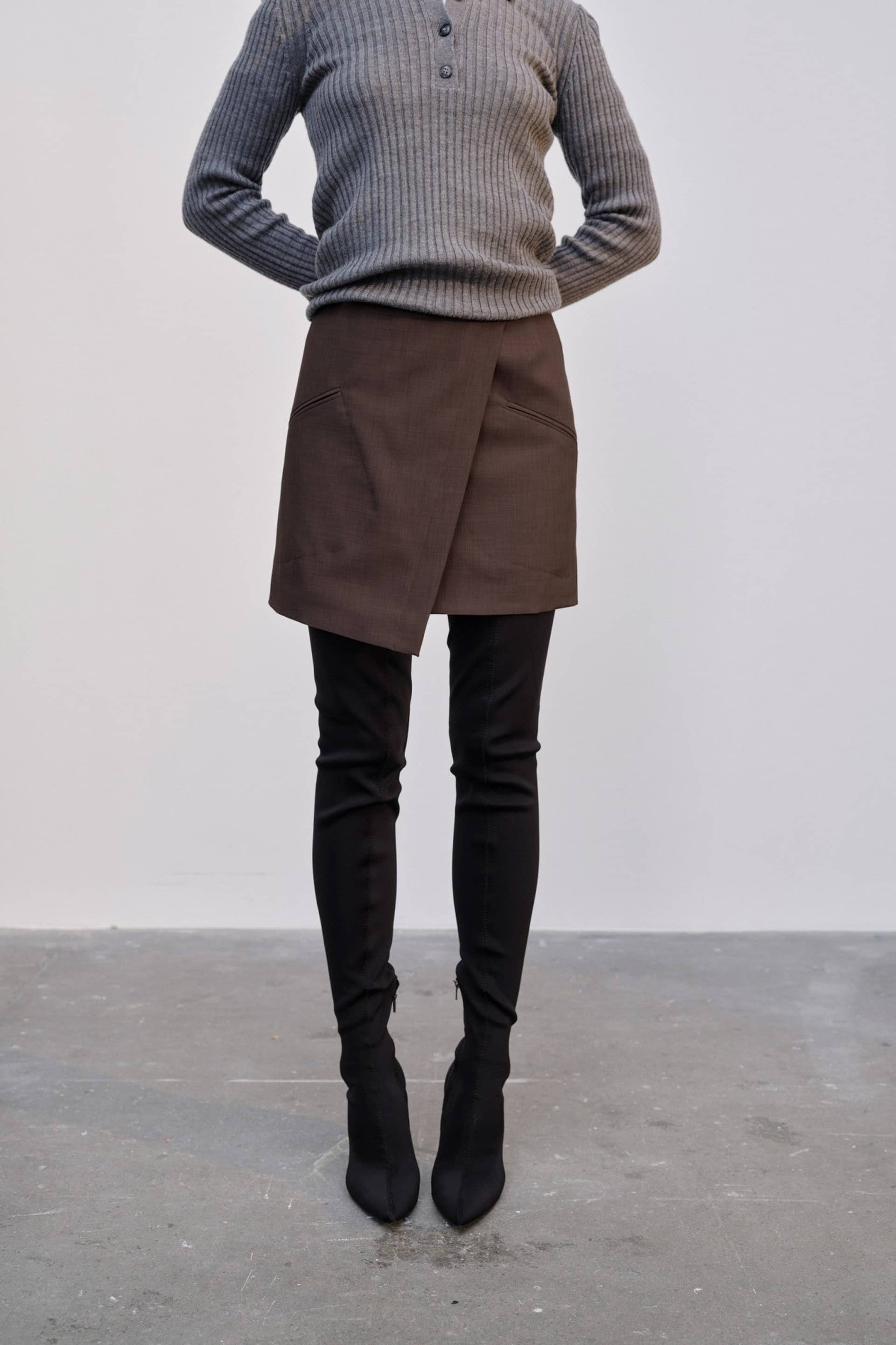 Carolina Skirt - Java Brown made by HERSKIND