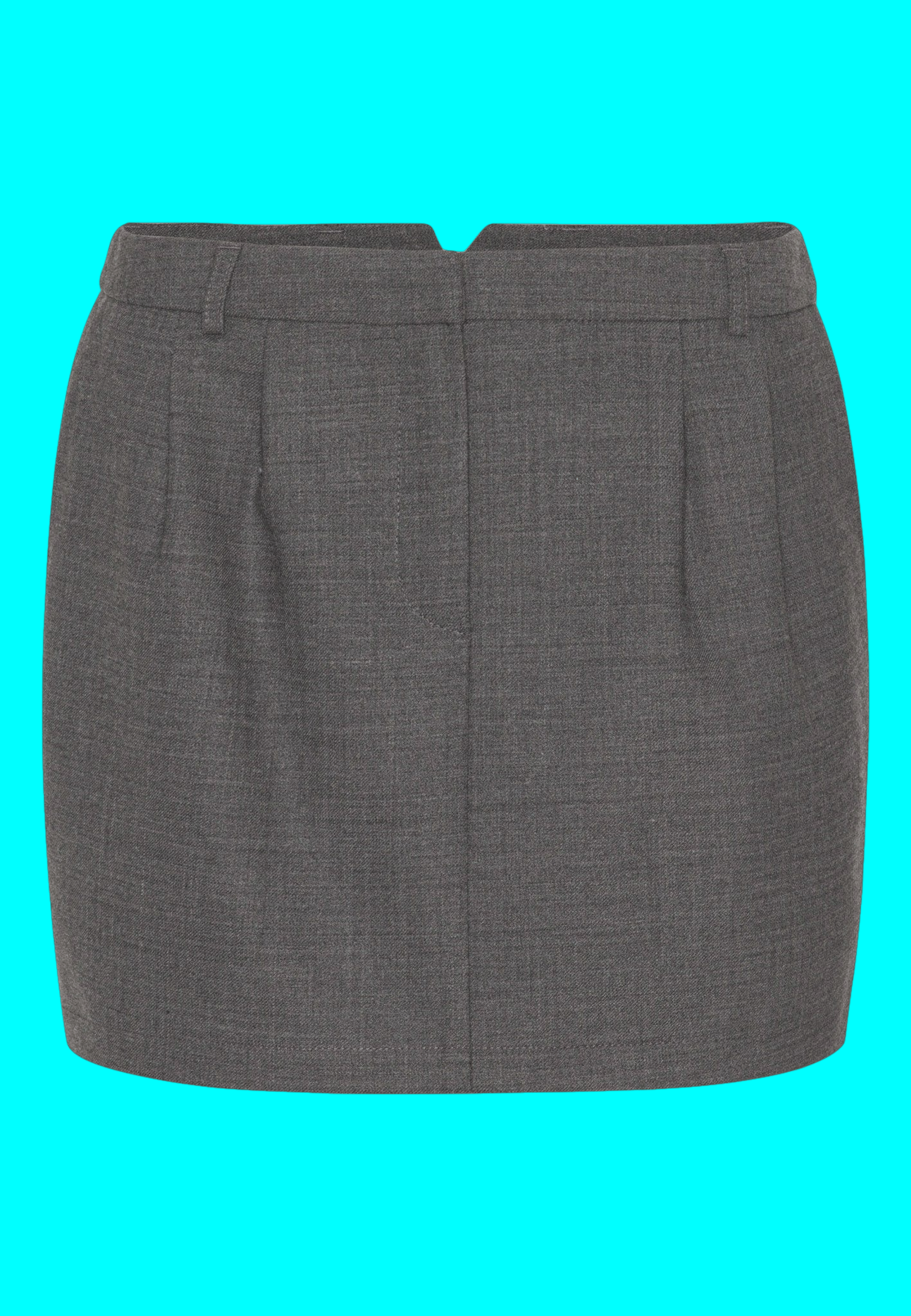 Denise Mini skirt - Grey made by HERSKIND
