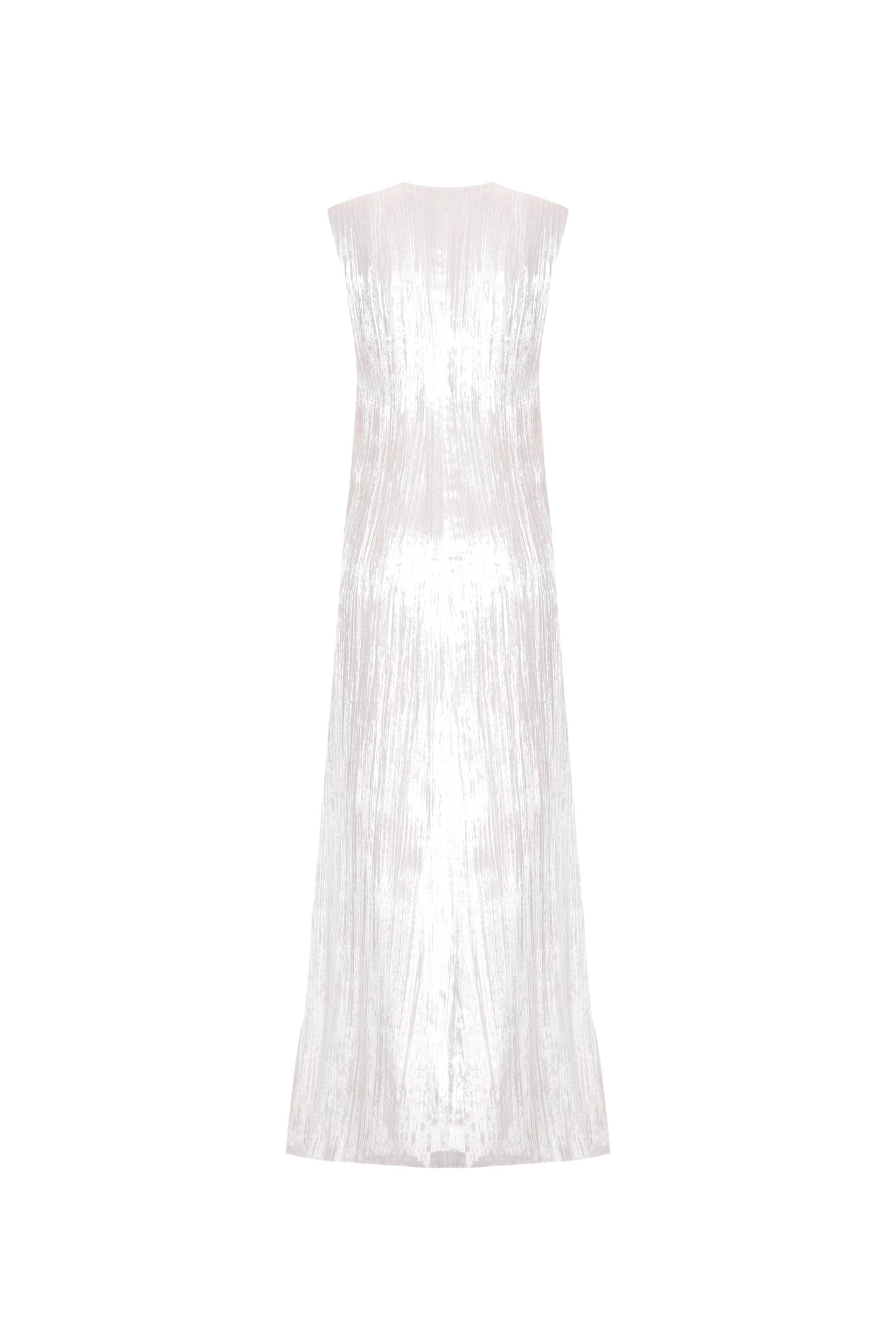 Velvet dress with cented zipper made by A.M.G