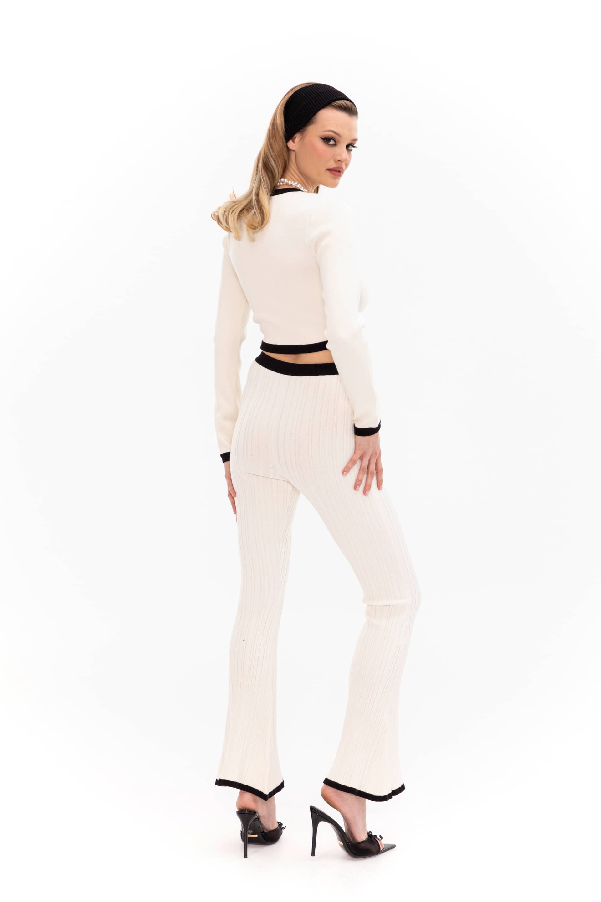 Eliza Knit Cardigan (White) made by Nana Jacqueline